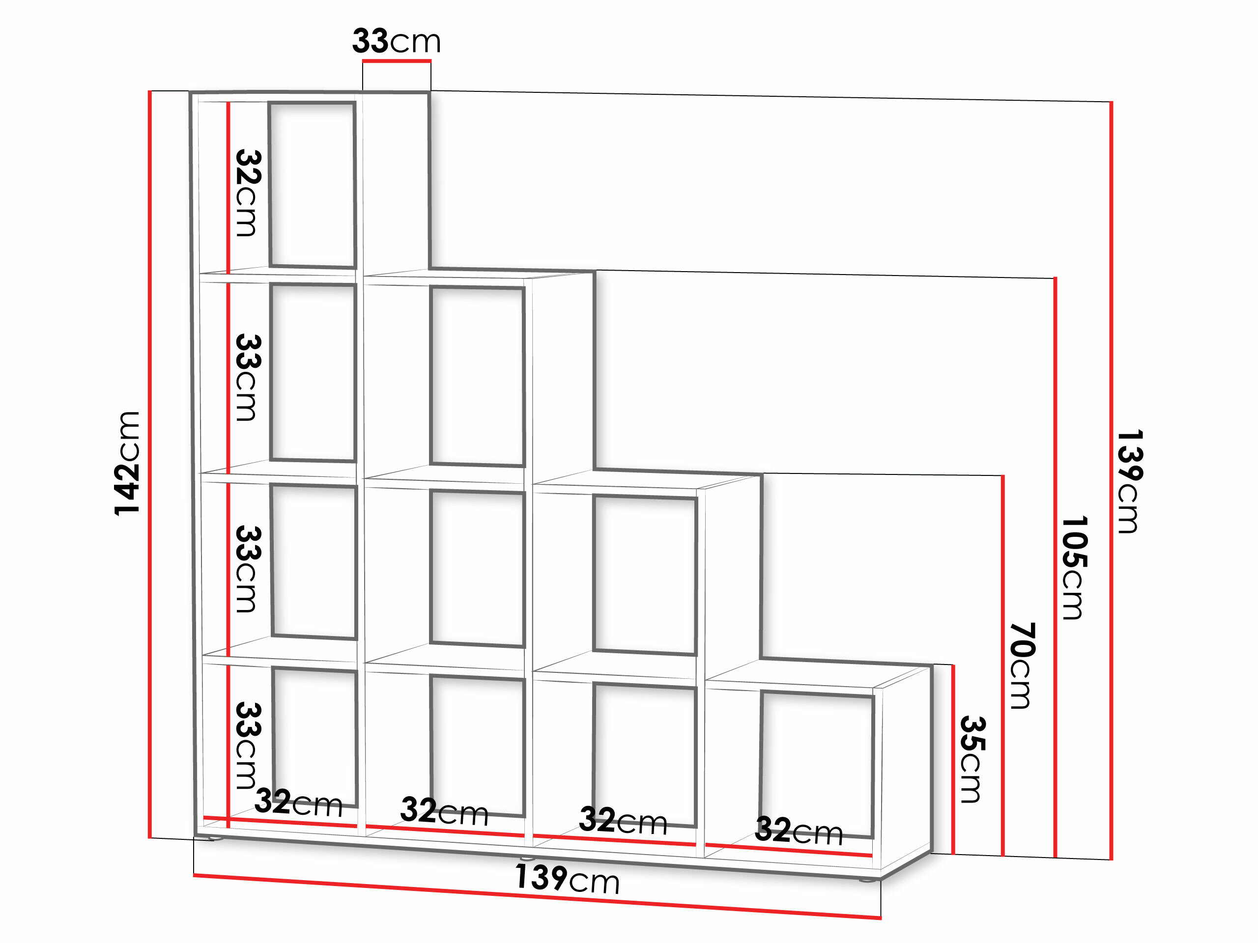 Polica Lexicon I (Sonoma hrast)