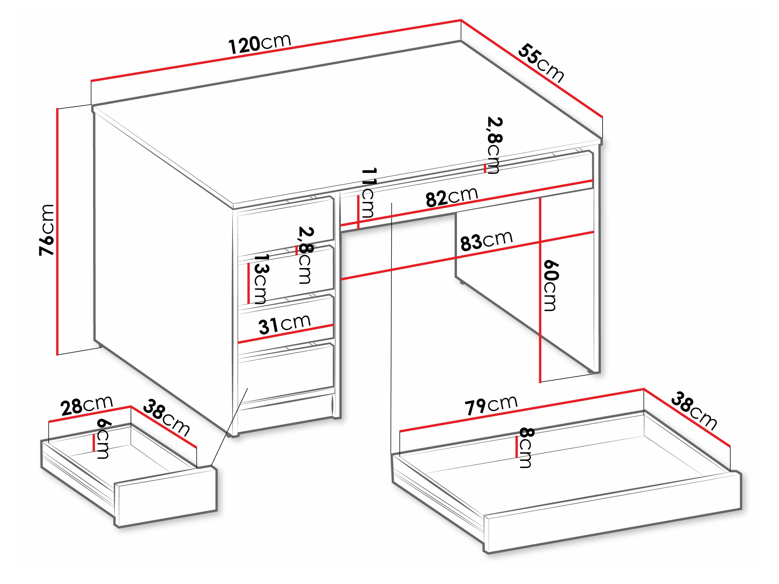 Uredski stol Comfivo Terros I (Bijela)