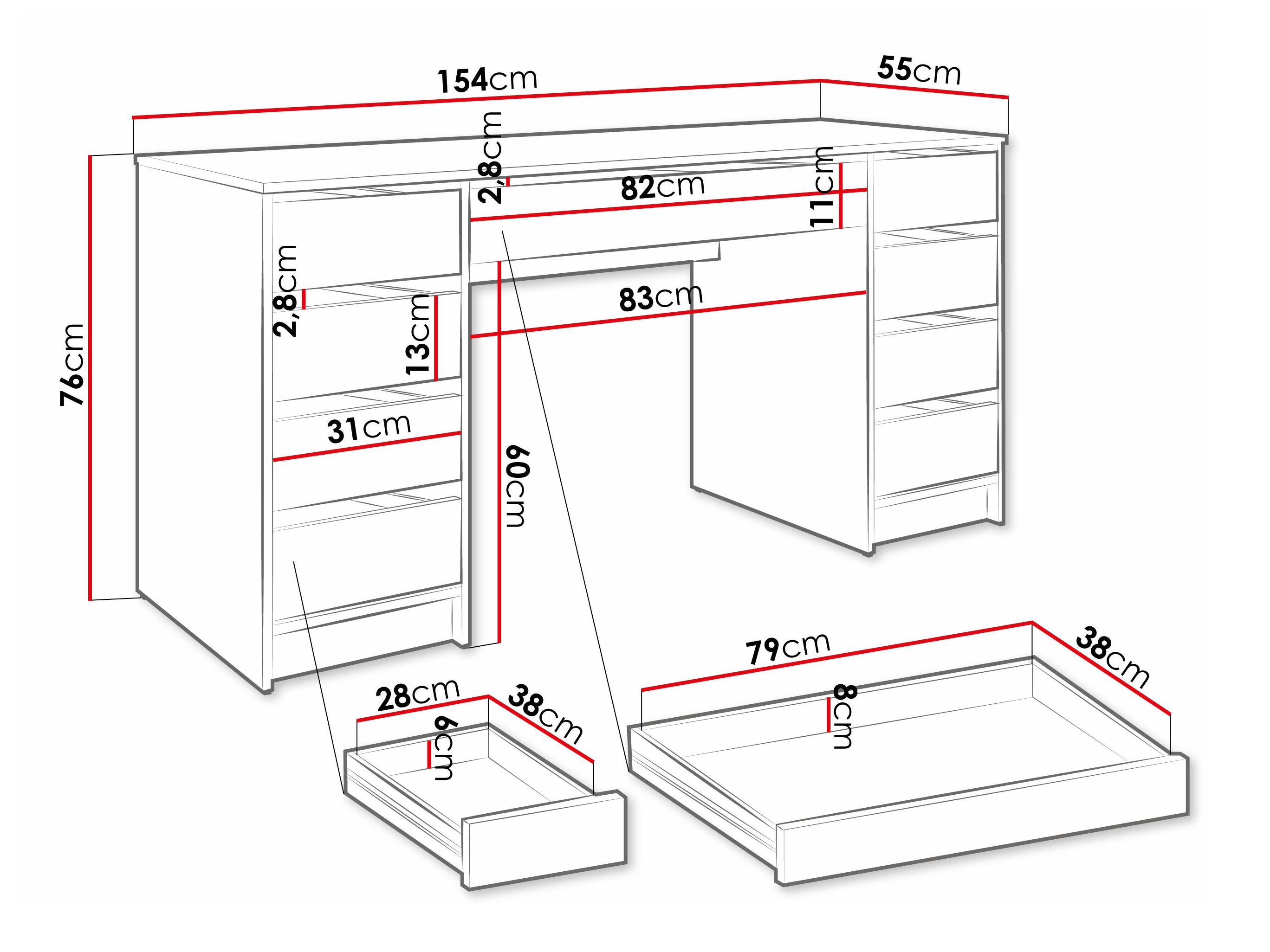Uredski stol Comfivo Terros II (Bijela)