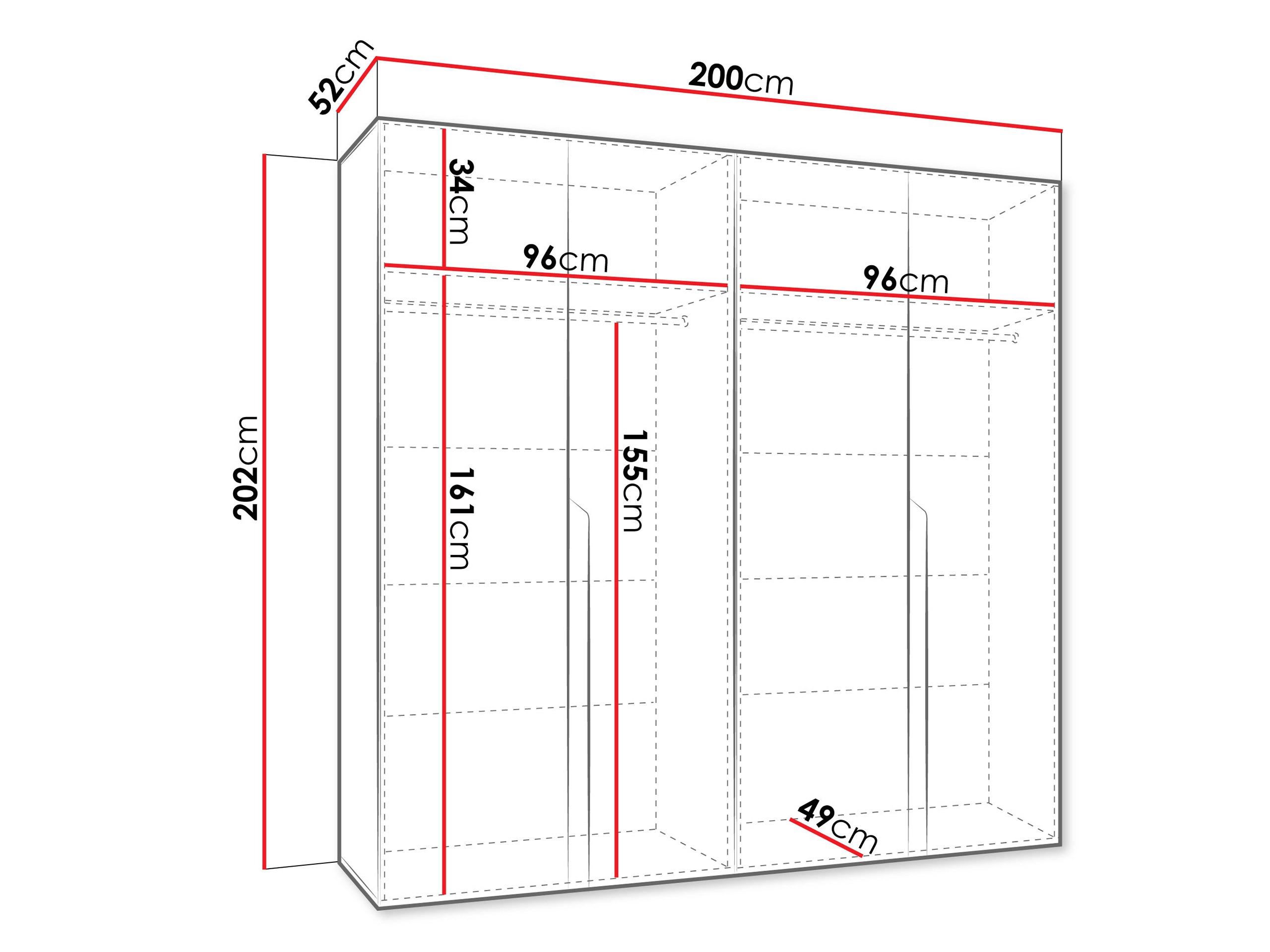 Ormar Hartford 581 (Bijela)