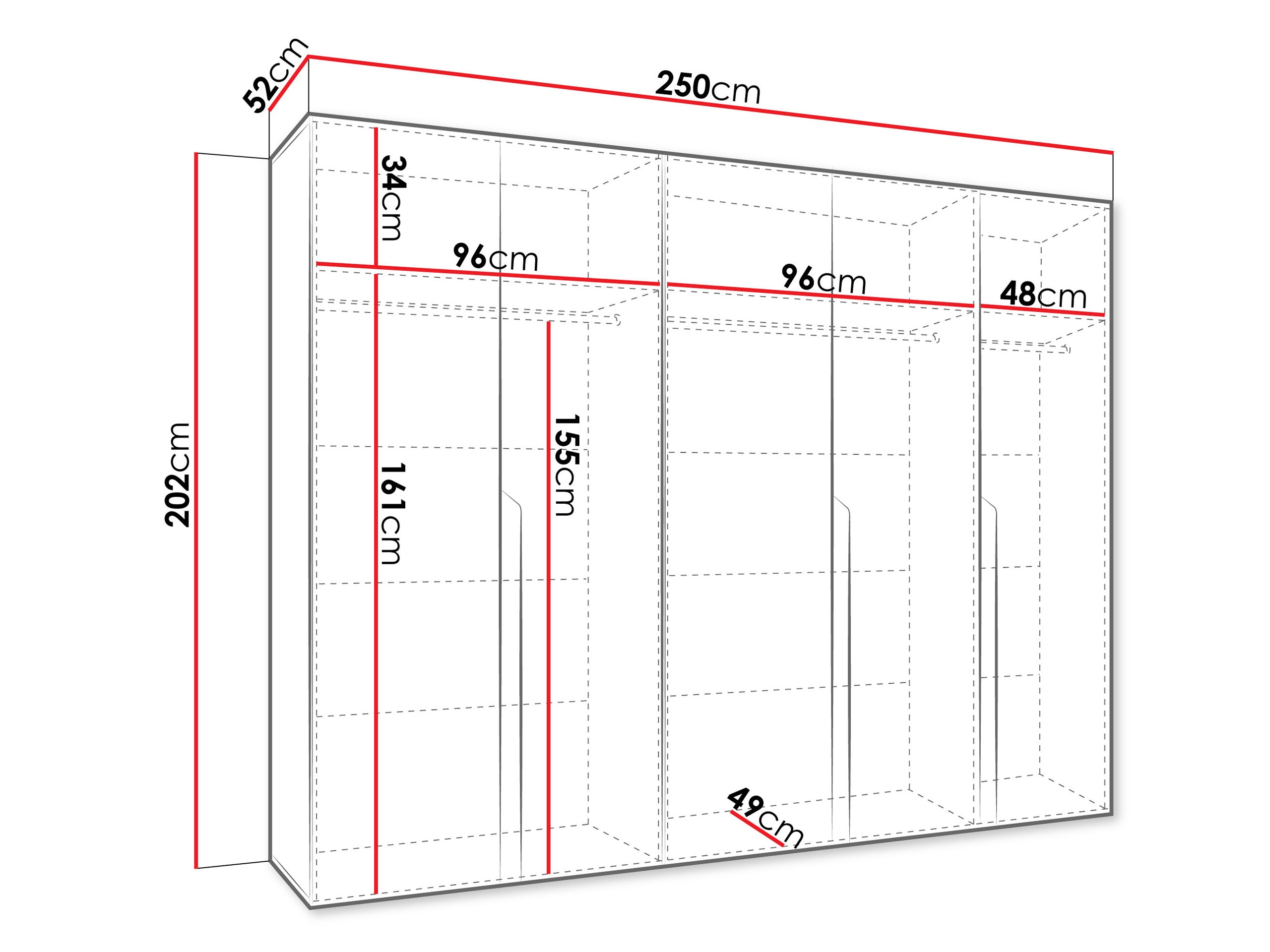 Ormar Hartford 582 (Bijela)