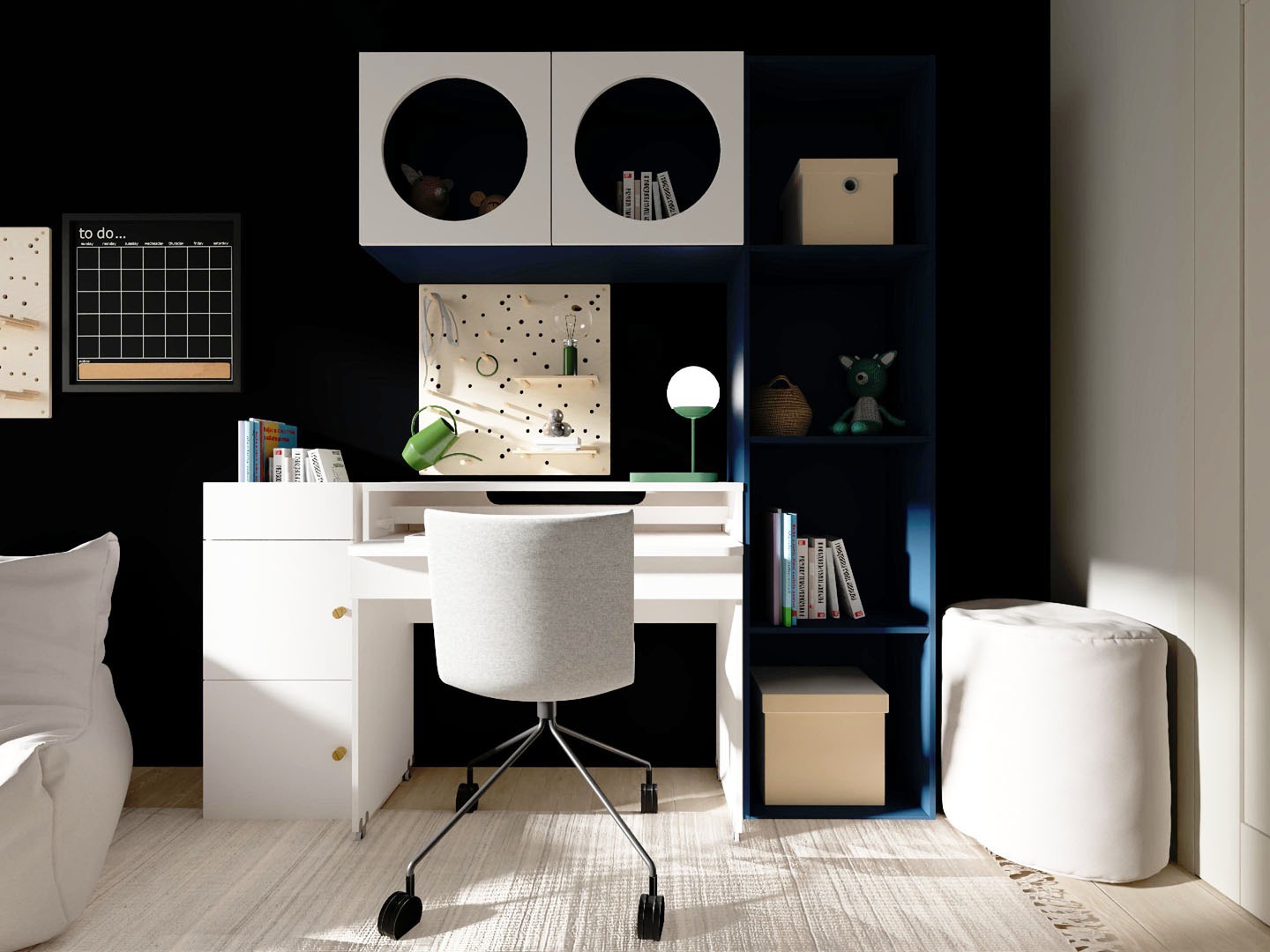 Polica Tornolo 100 (Indigo)