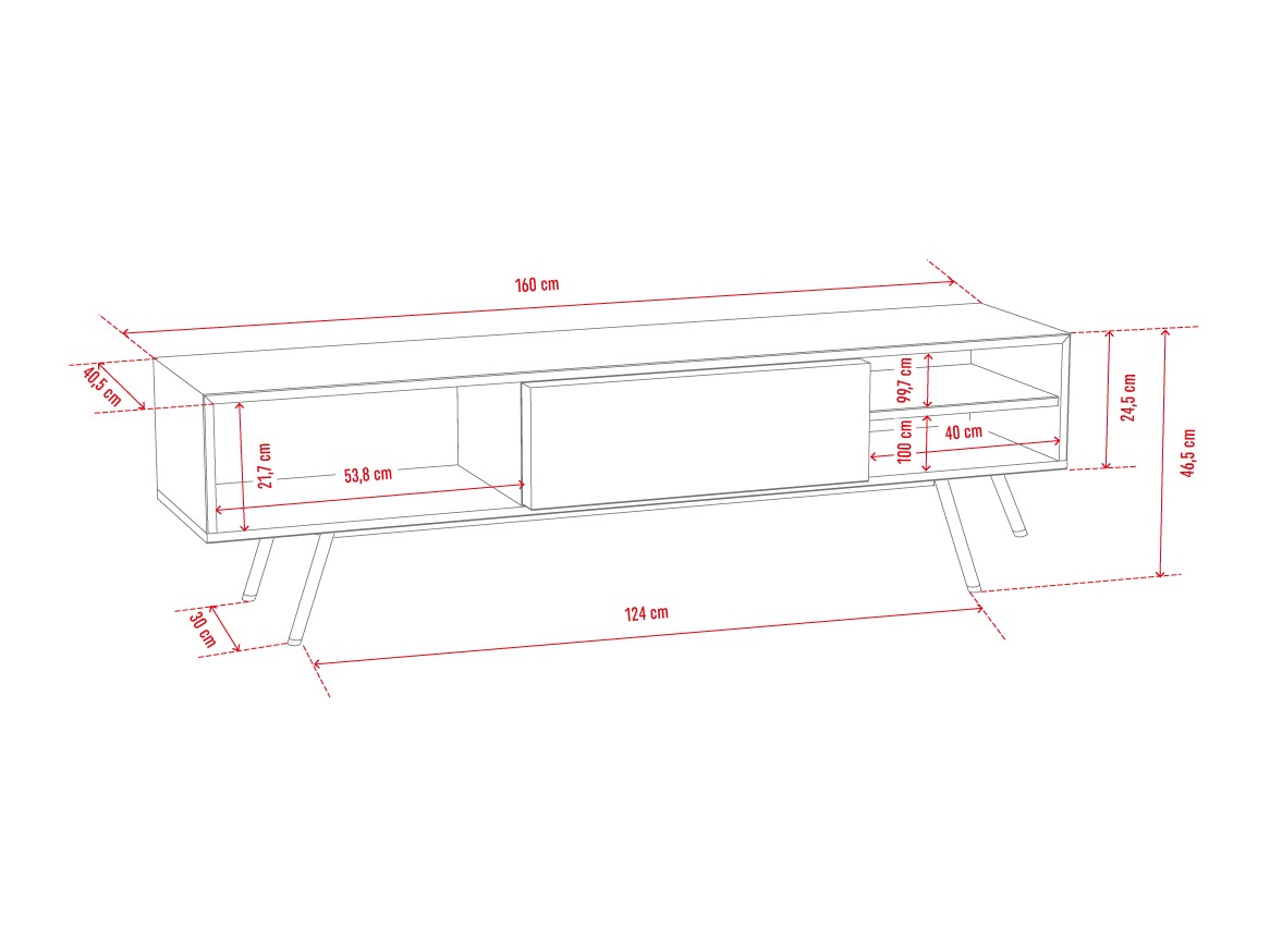 TV stol Valdosta 103