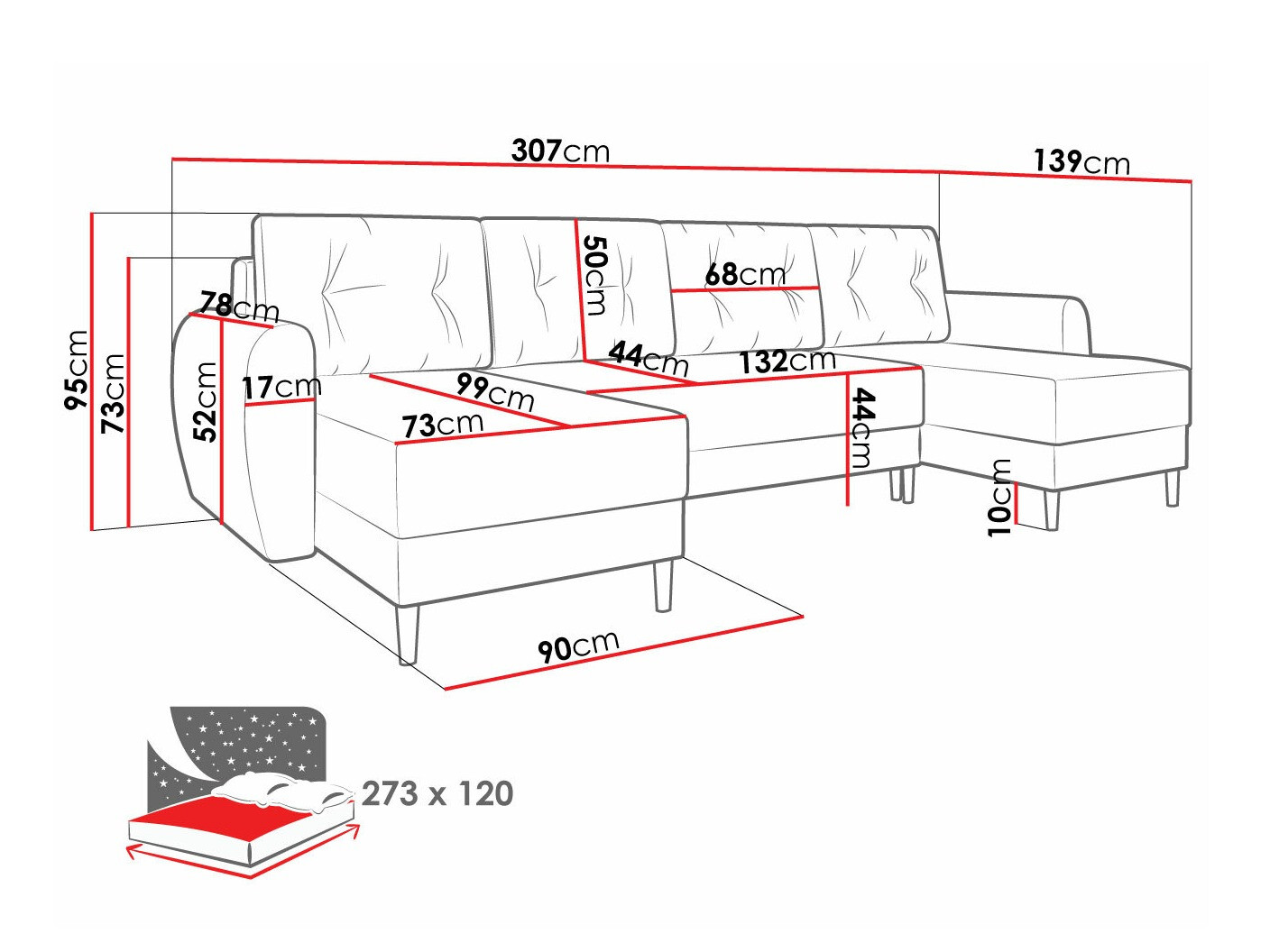 Kutna garnitura SC9874