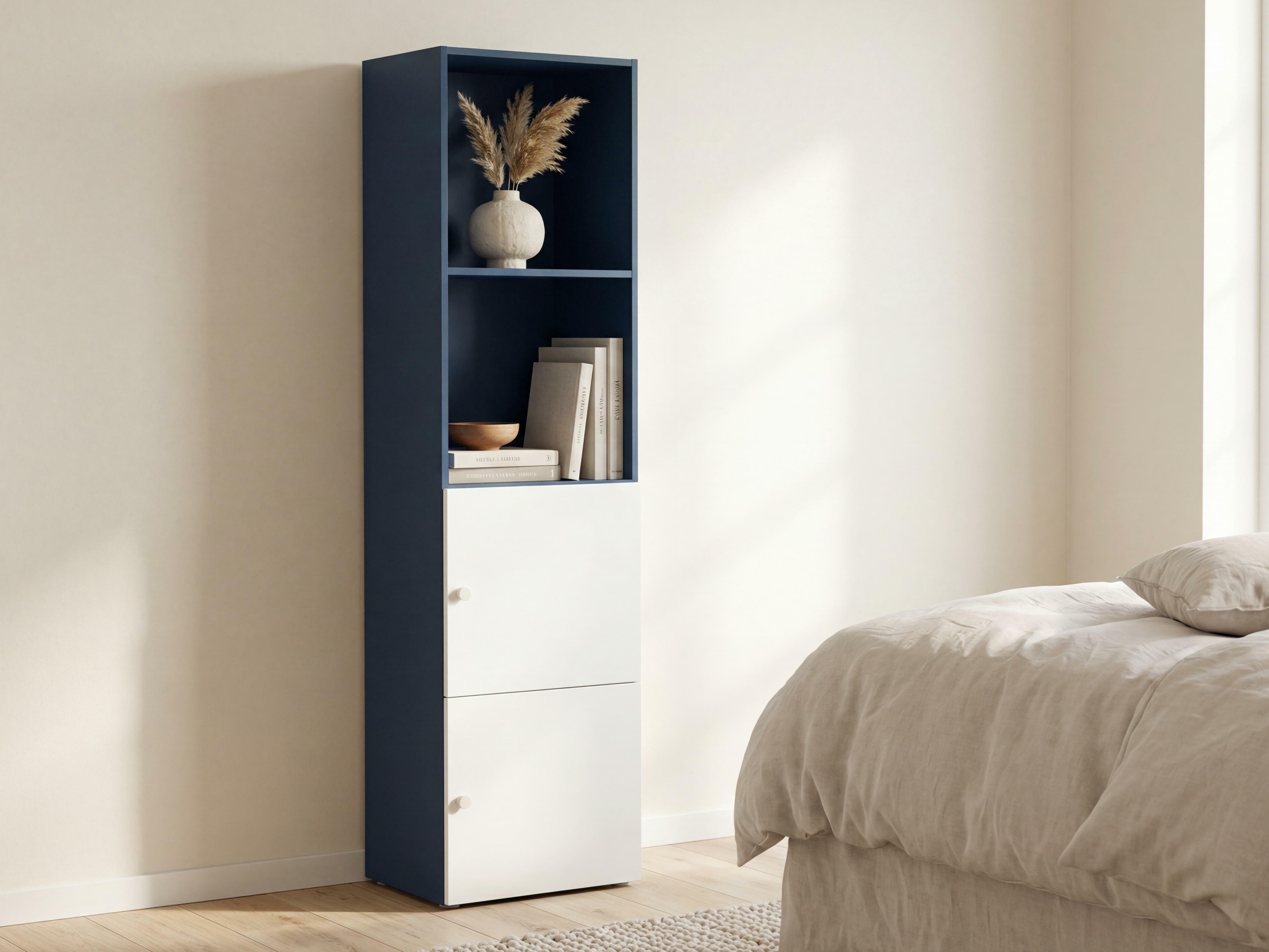 Polica Tornolo 102 (Indigo + Bijela)