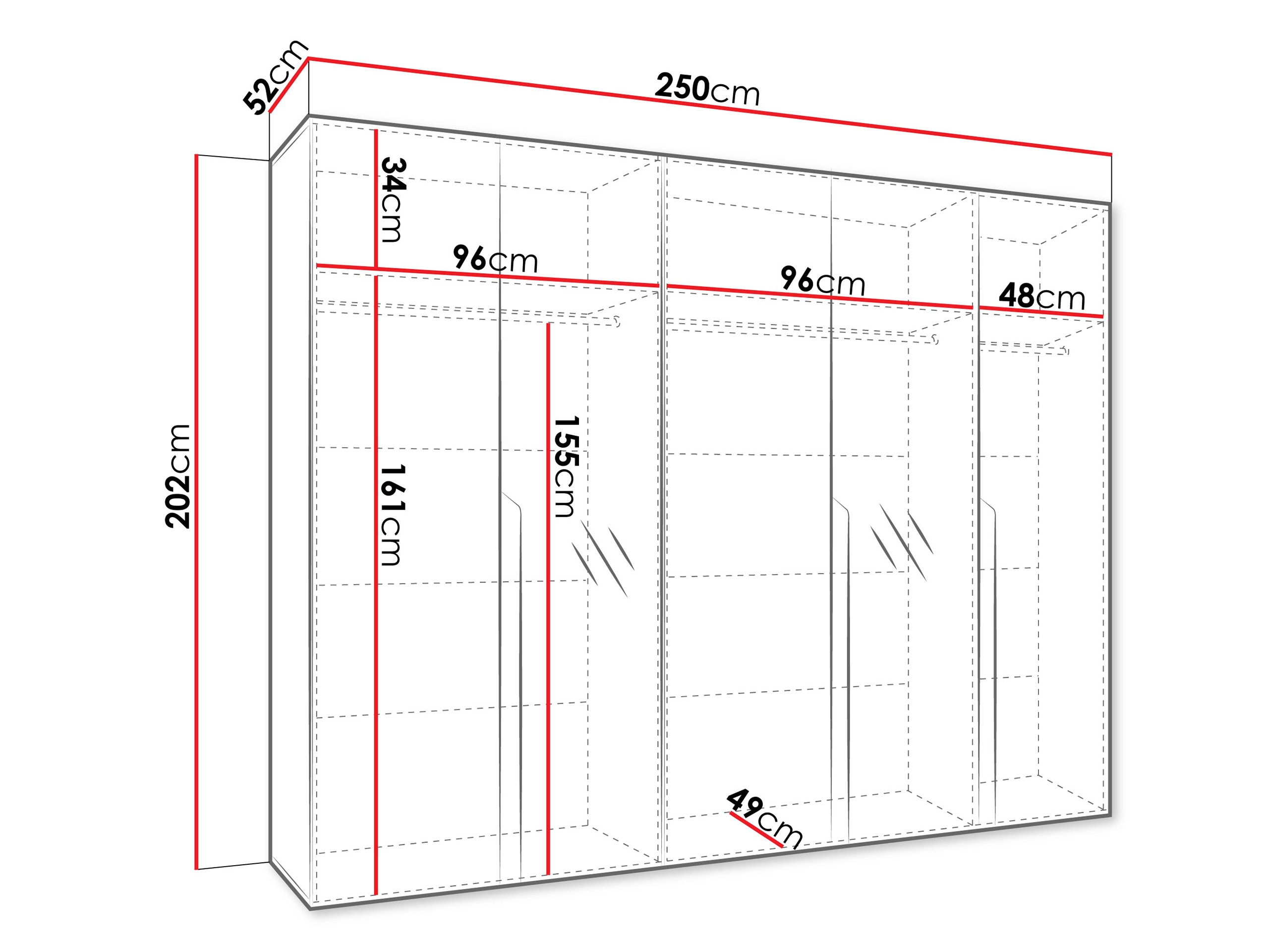 Ormar Hartford 587 (Crna)
