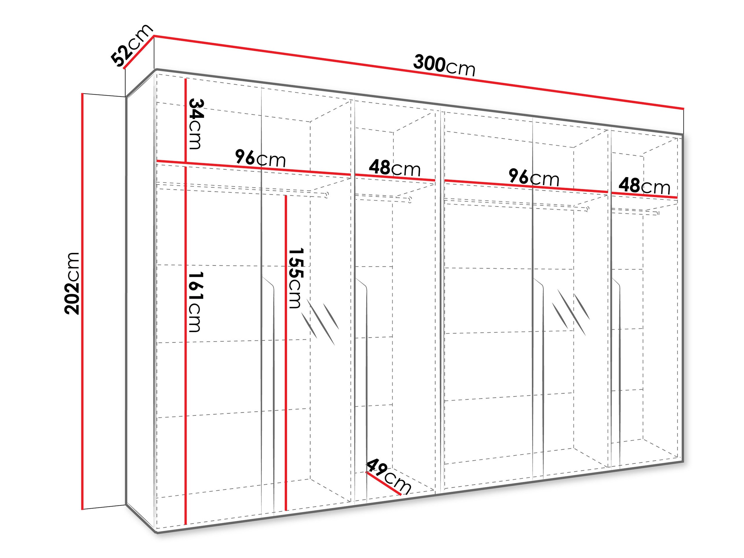 Ormar Hartford 588 (Bijela)