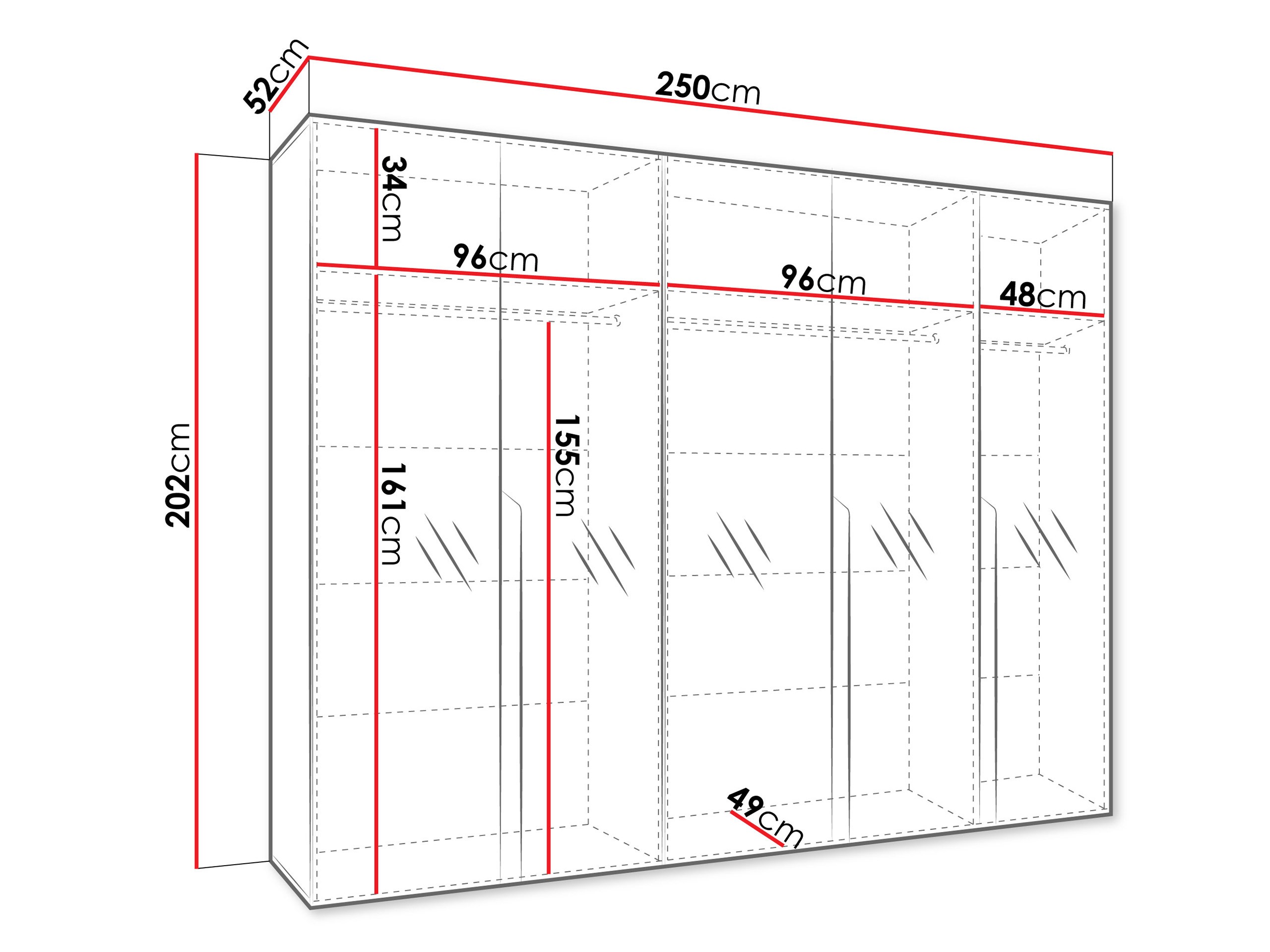 Ormar Hartford 592 (Crna)