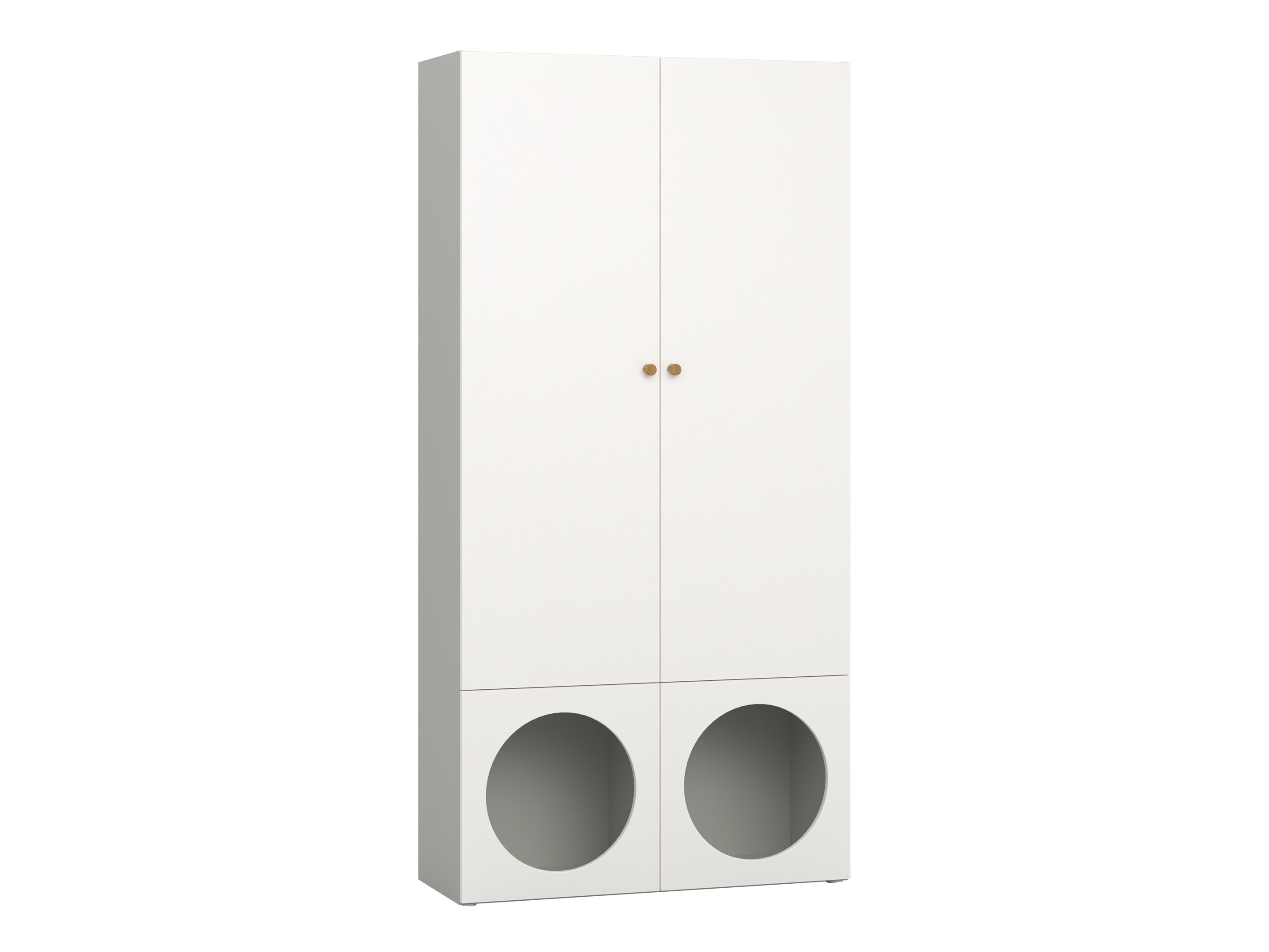 Polica Tornolo 106 (Siva + Bijela)