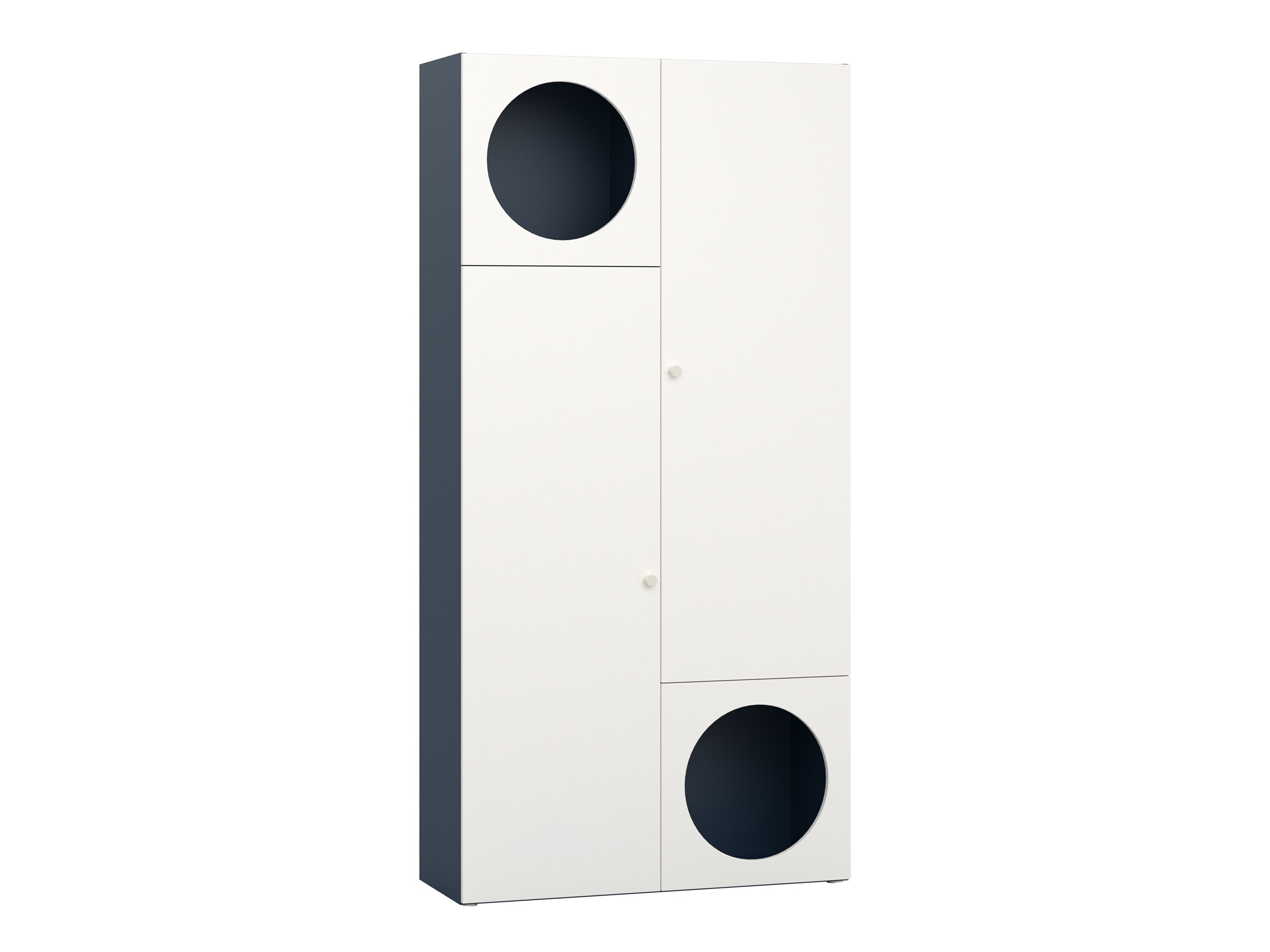 Polica Tornolo 107 (Indigo + Bijela)