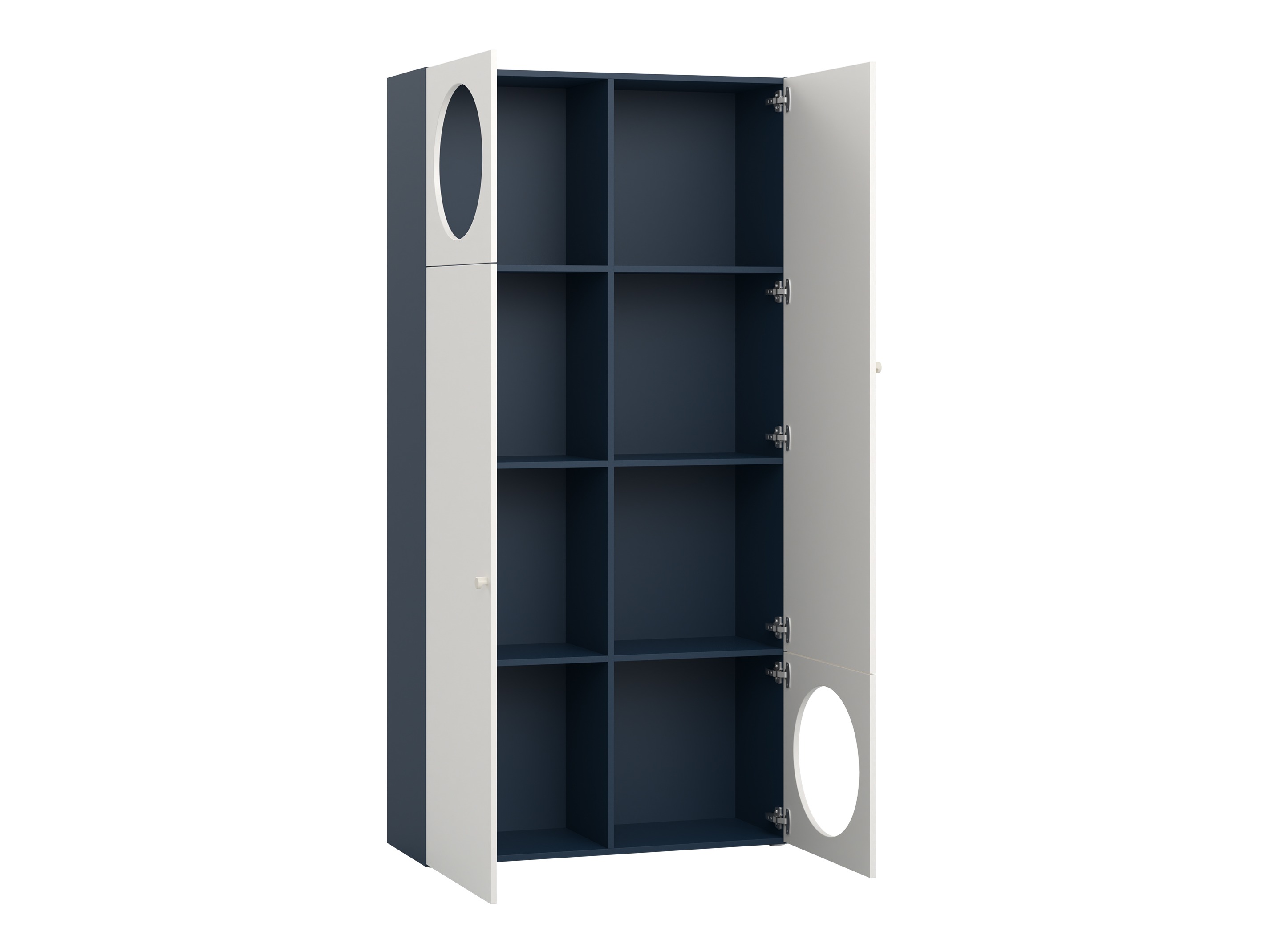 Polica Tornolo 107 (Indigo + Bijela)