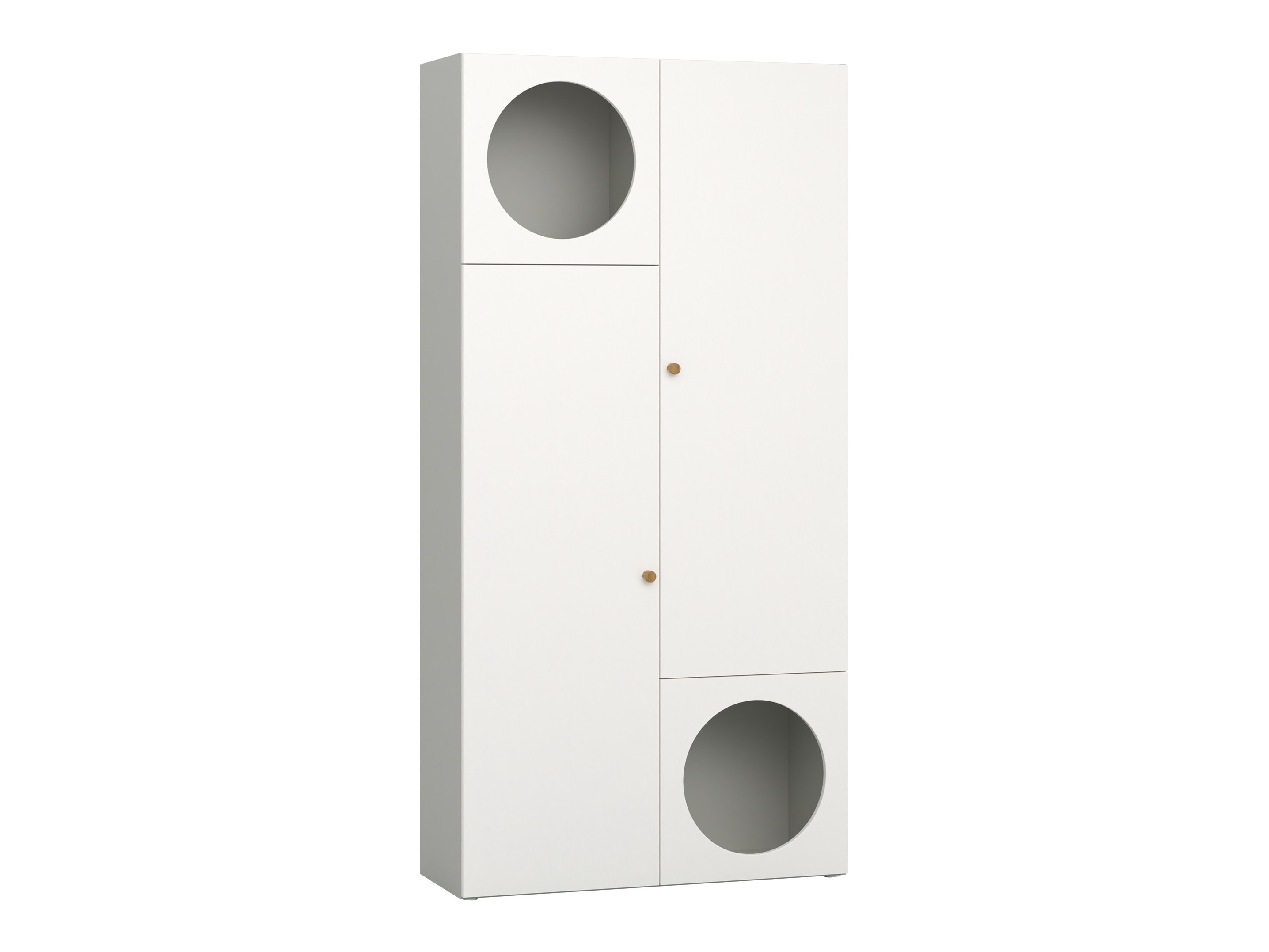 Polica Tornolo 107 (Siva + Bijela)