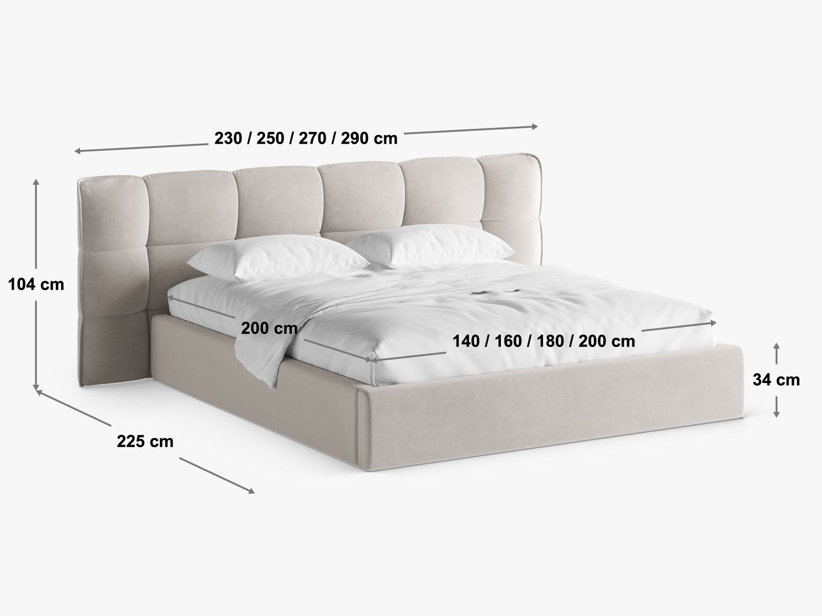Krevet Beckley 341 (Sicuro 10)