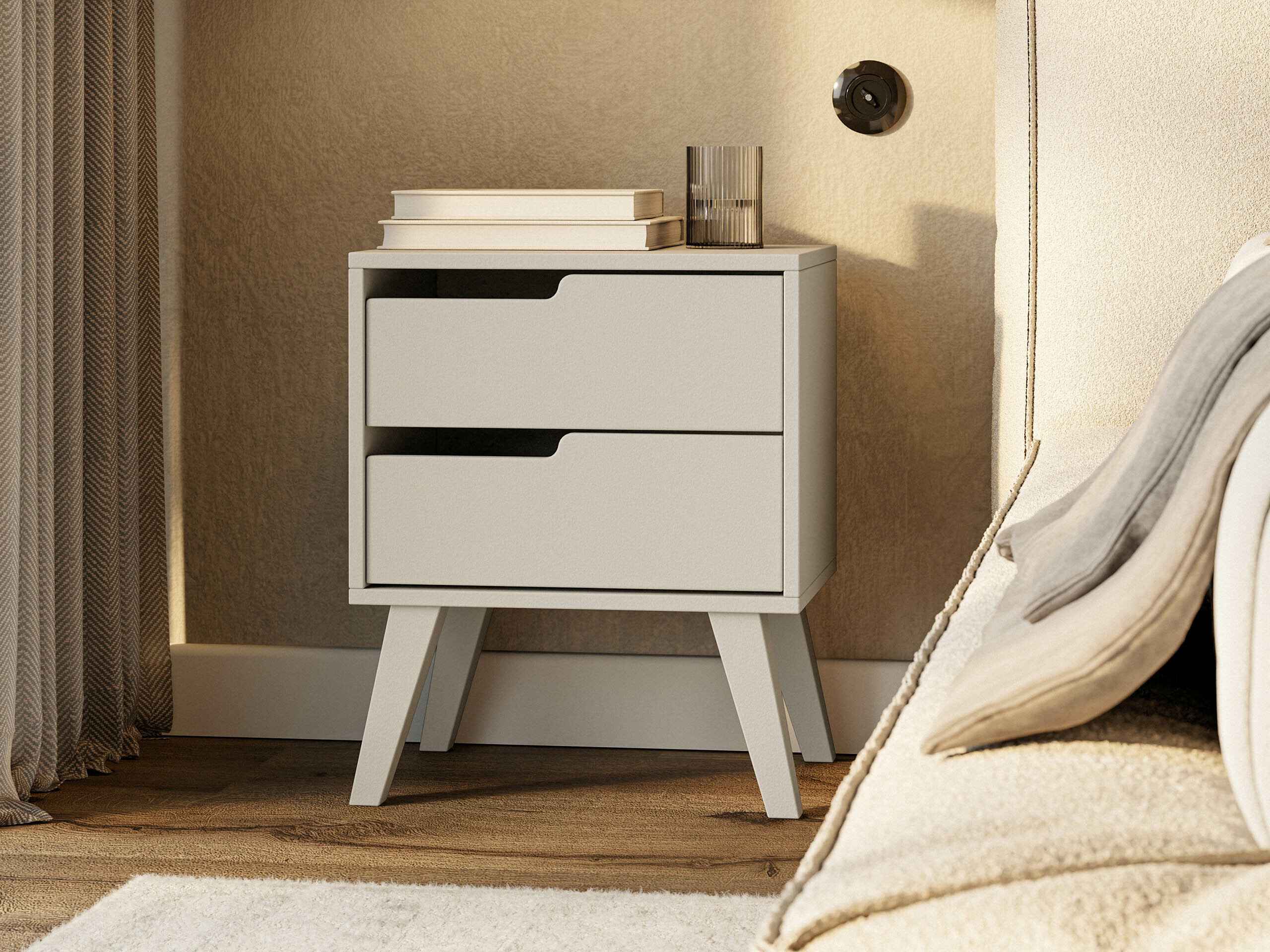 Noćni ormarić Otis (Kašmir)