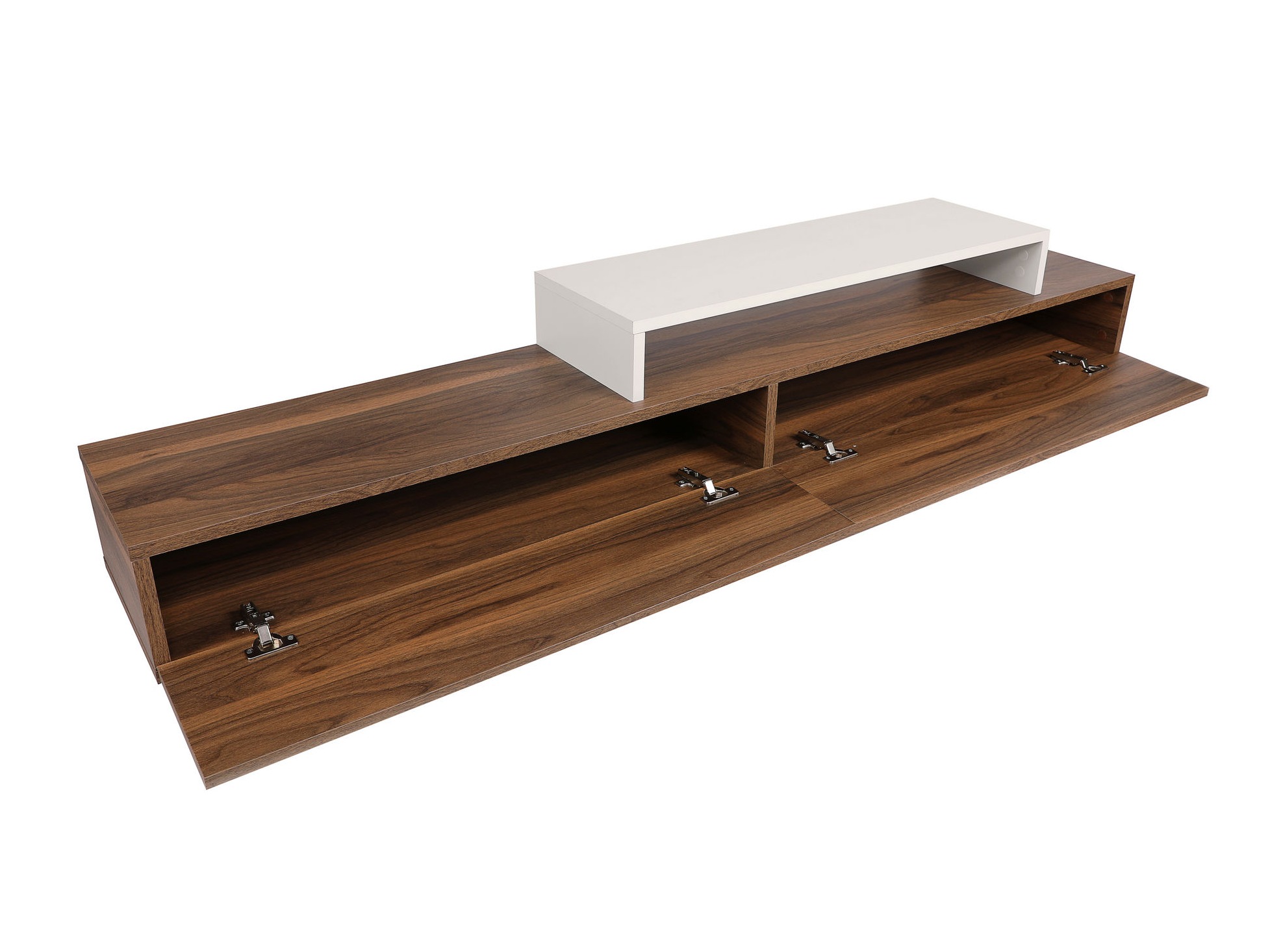 TV stol Kailua 998 (Tikovina + Bijela)