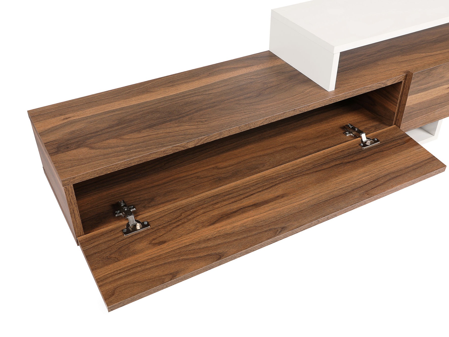 TV stol Kailua 998 (Tikovina + Bijela)