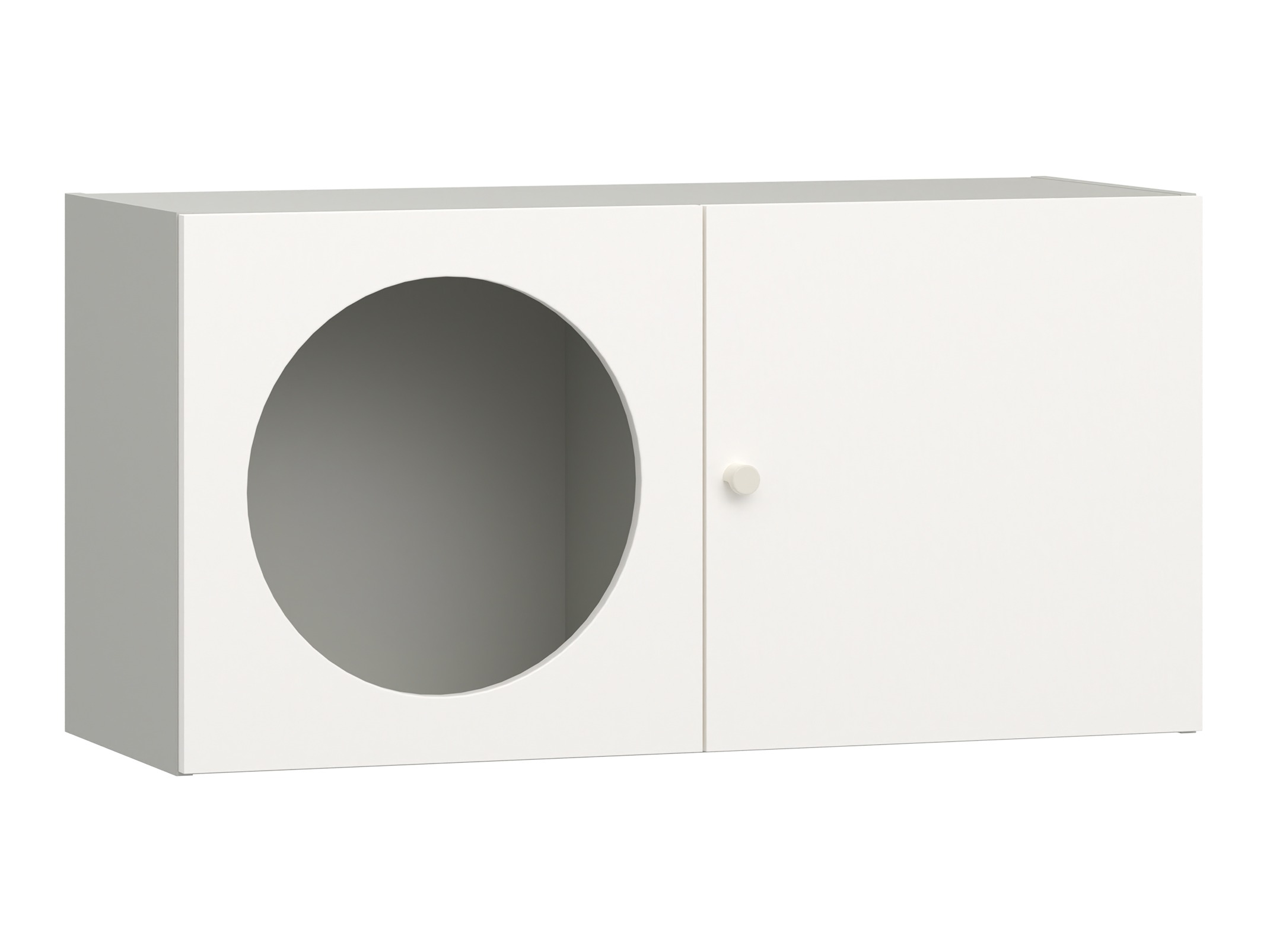 Zidni ormarić Tornolo 108 (Siva + Bijela)