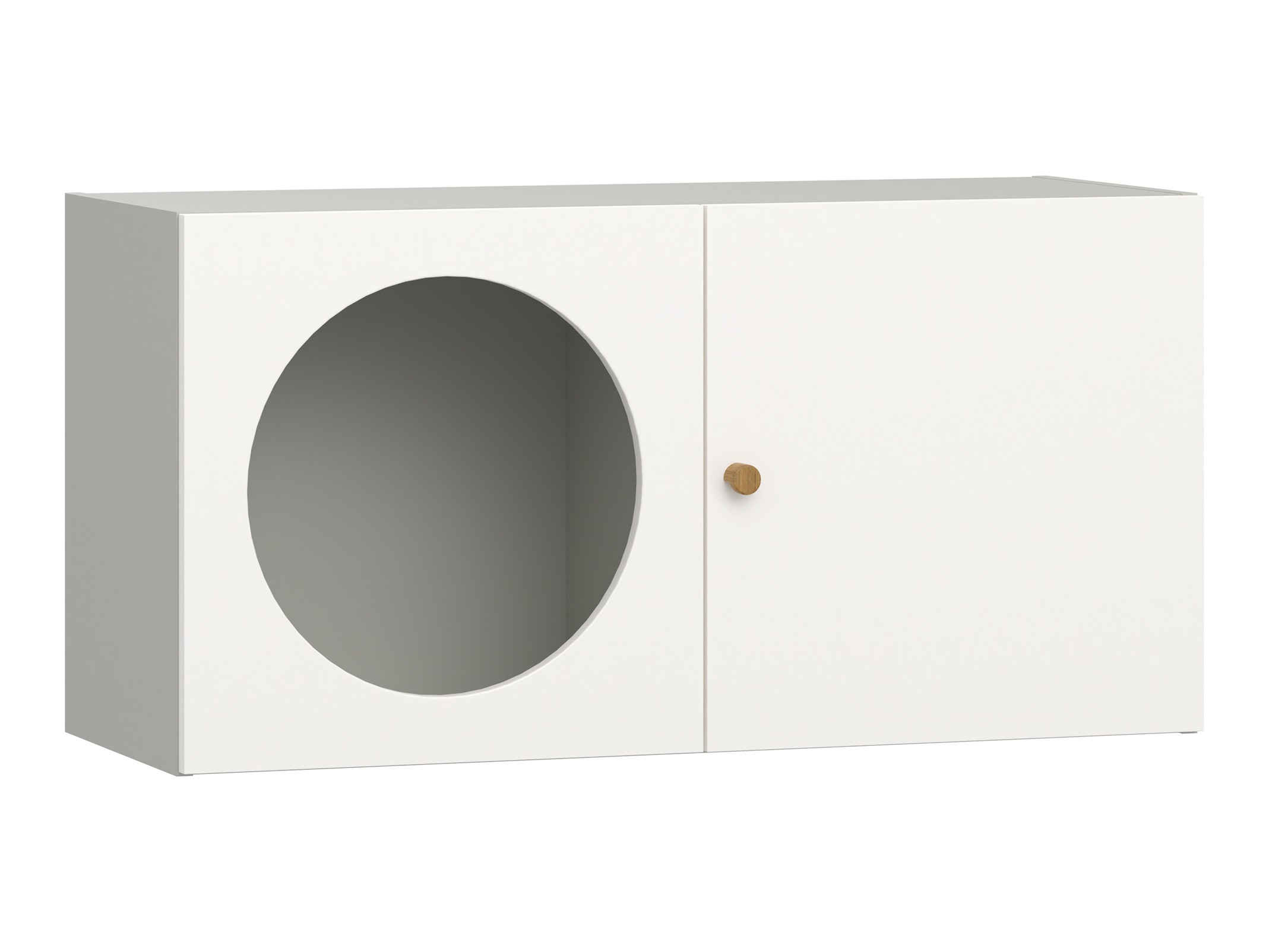 Zidni ormarić Tornolo 108 (Siva + Bijela)