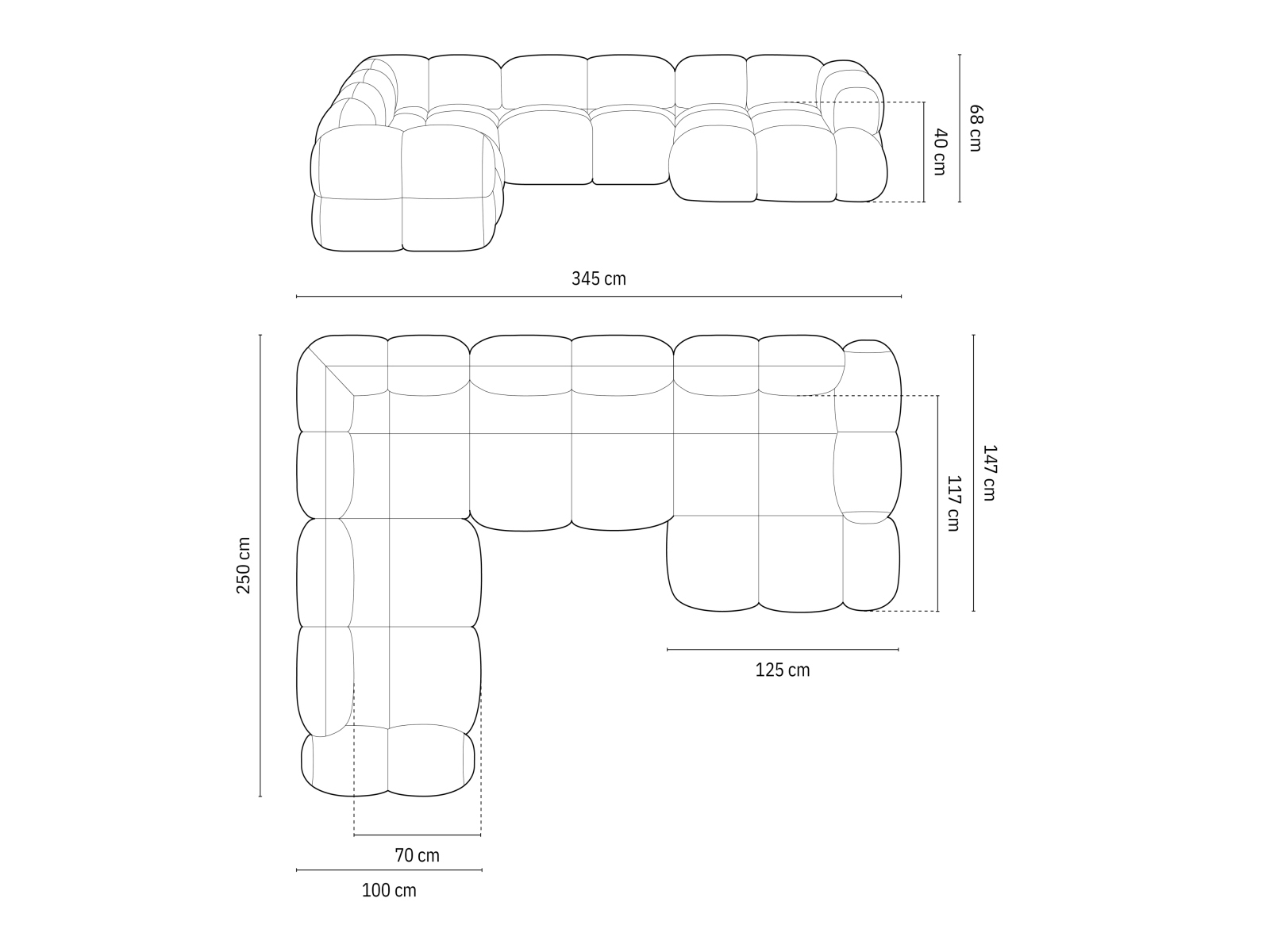 Kutna garnitura Duncore 103 (Sorella 03)