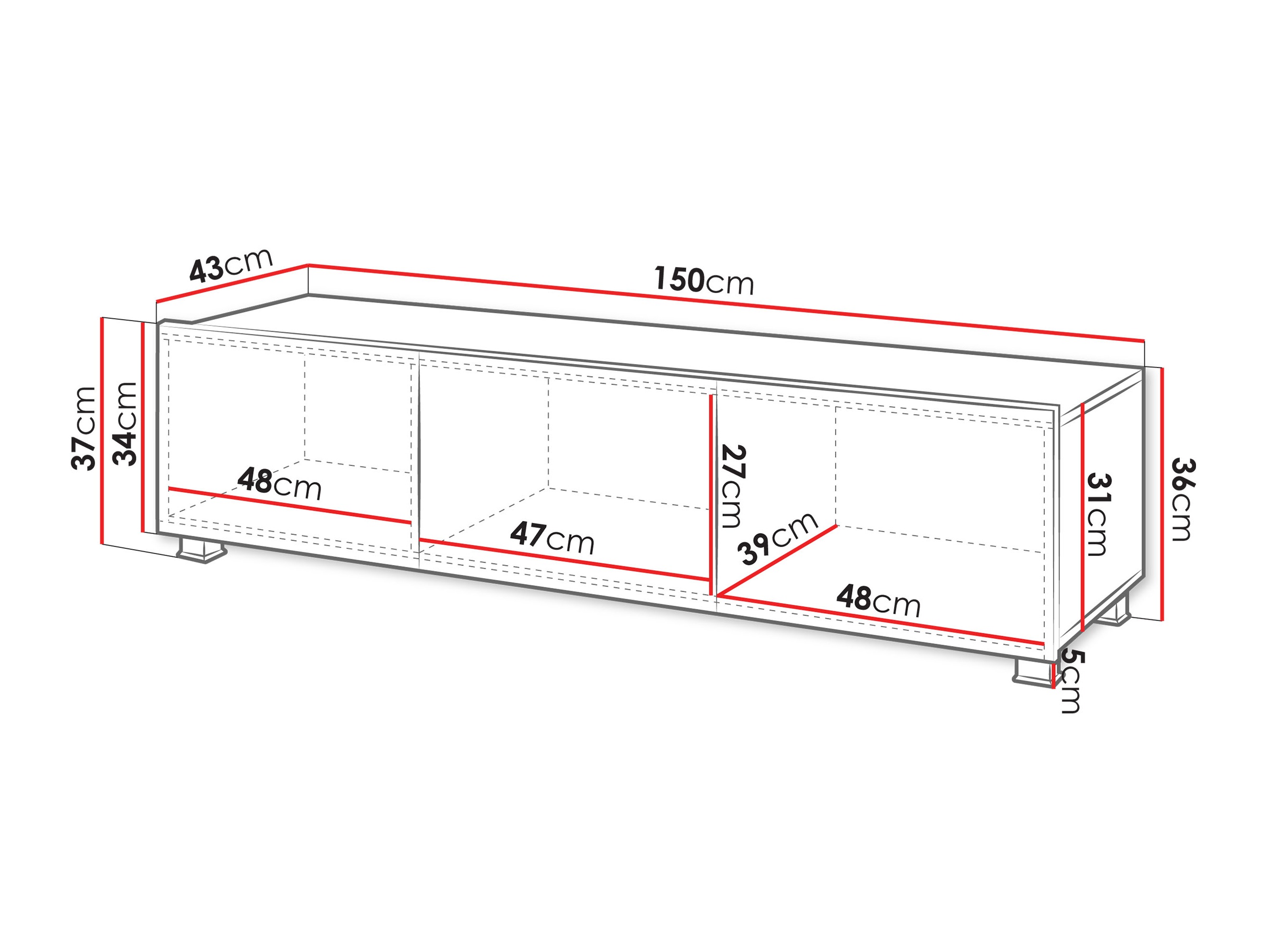TV stol Remus (Orah)