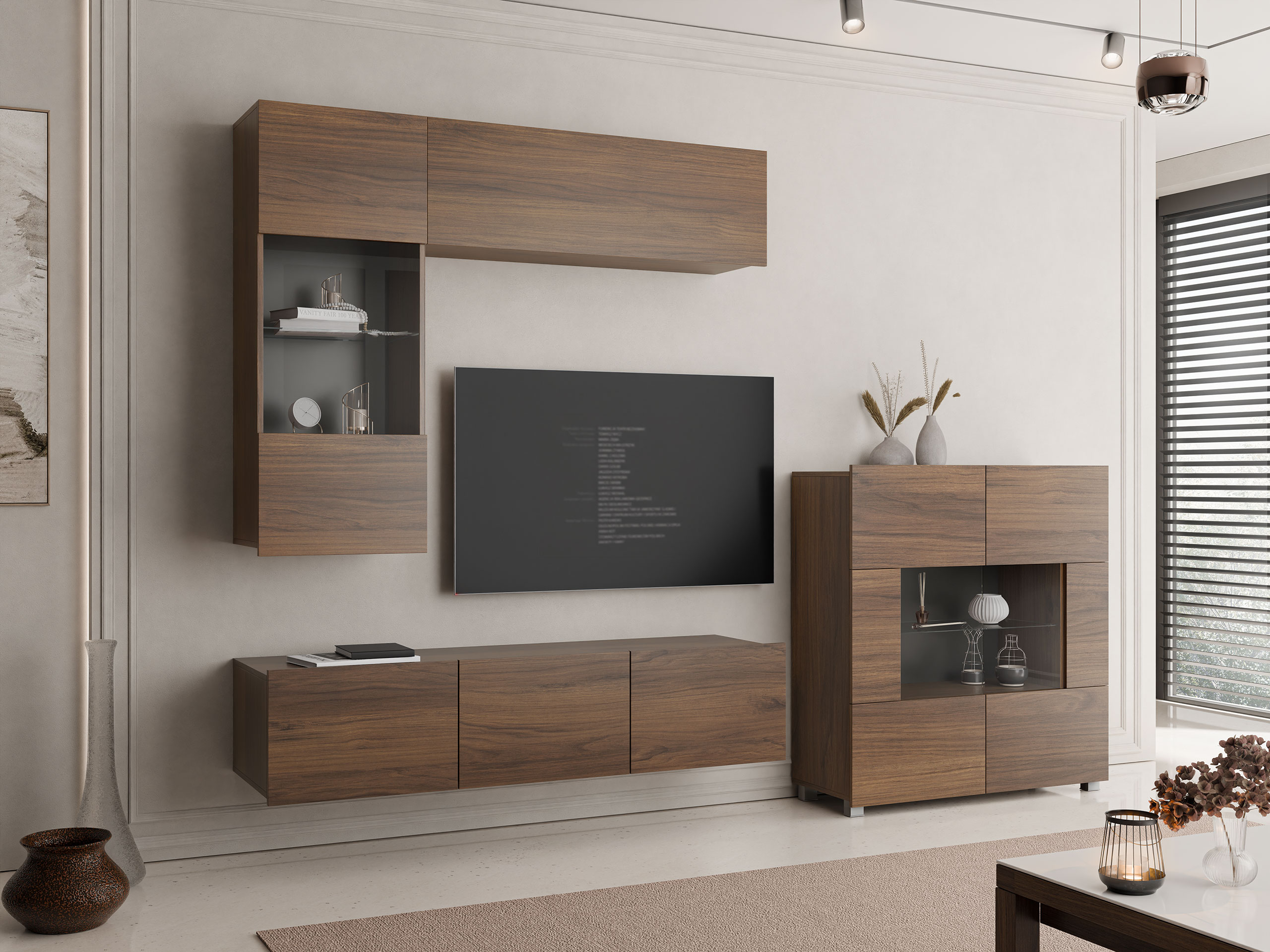 Set za dnevni boravak Remus III (Orah)