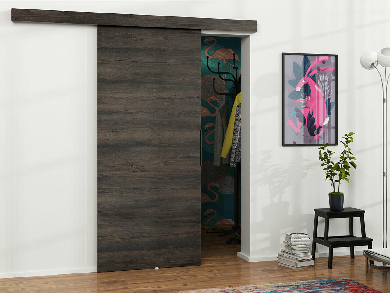 Klizna vrata SC9907 s oštećenim pakiranjem