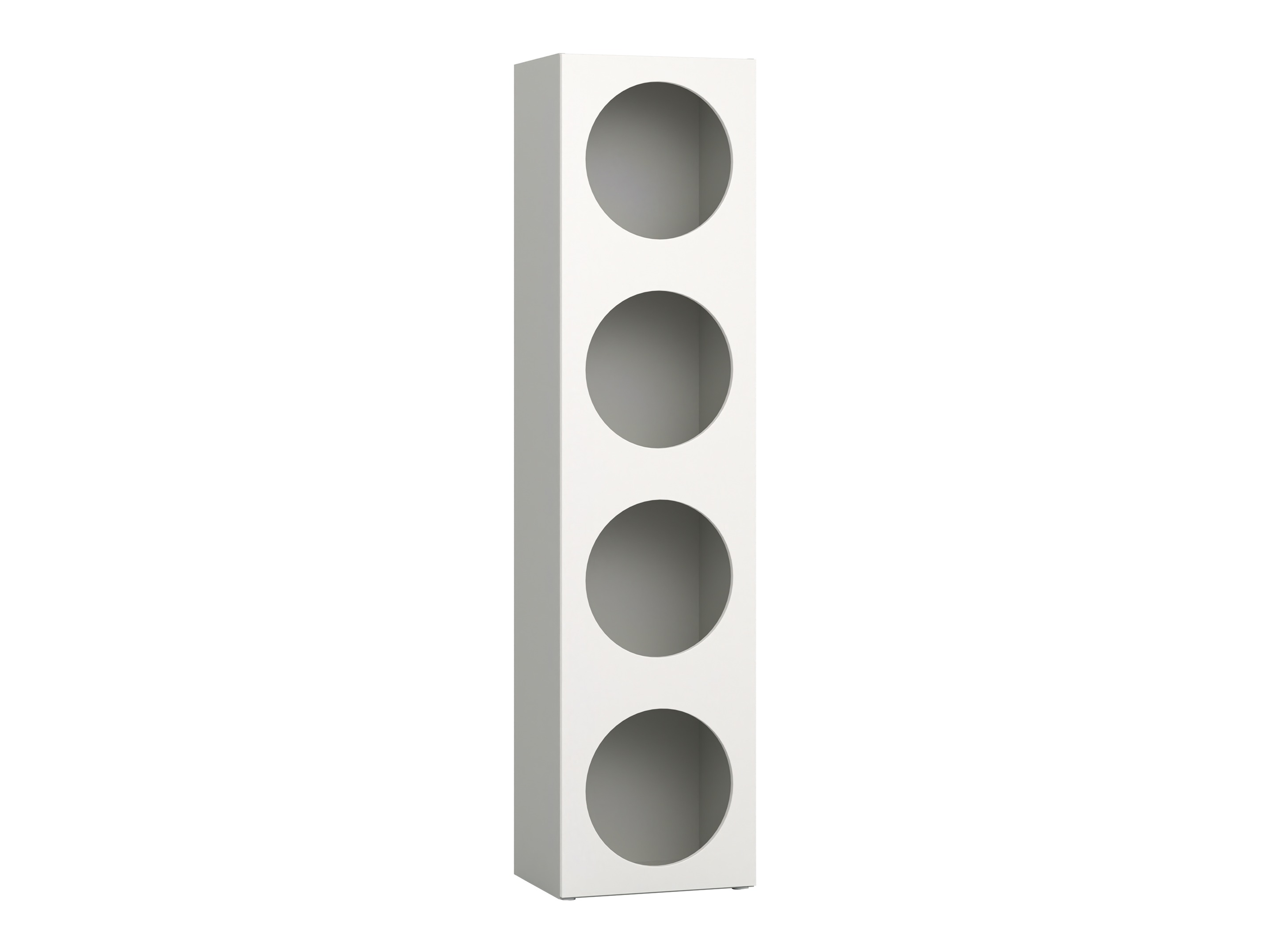 Polica Tornolo 116 (Siva + Bijela)