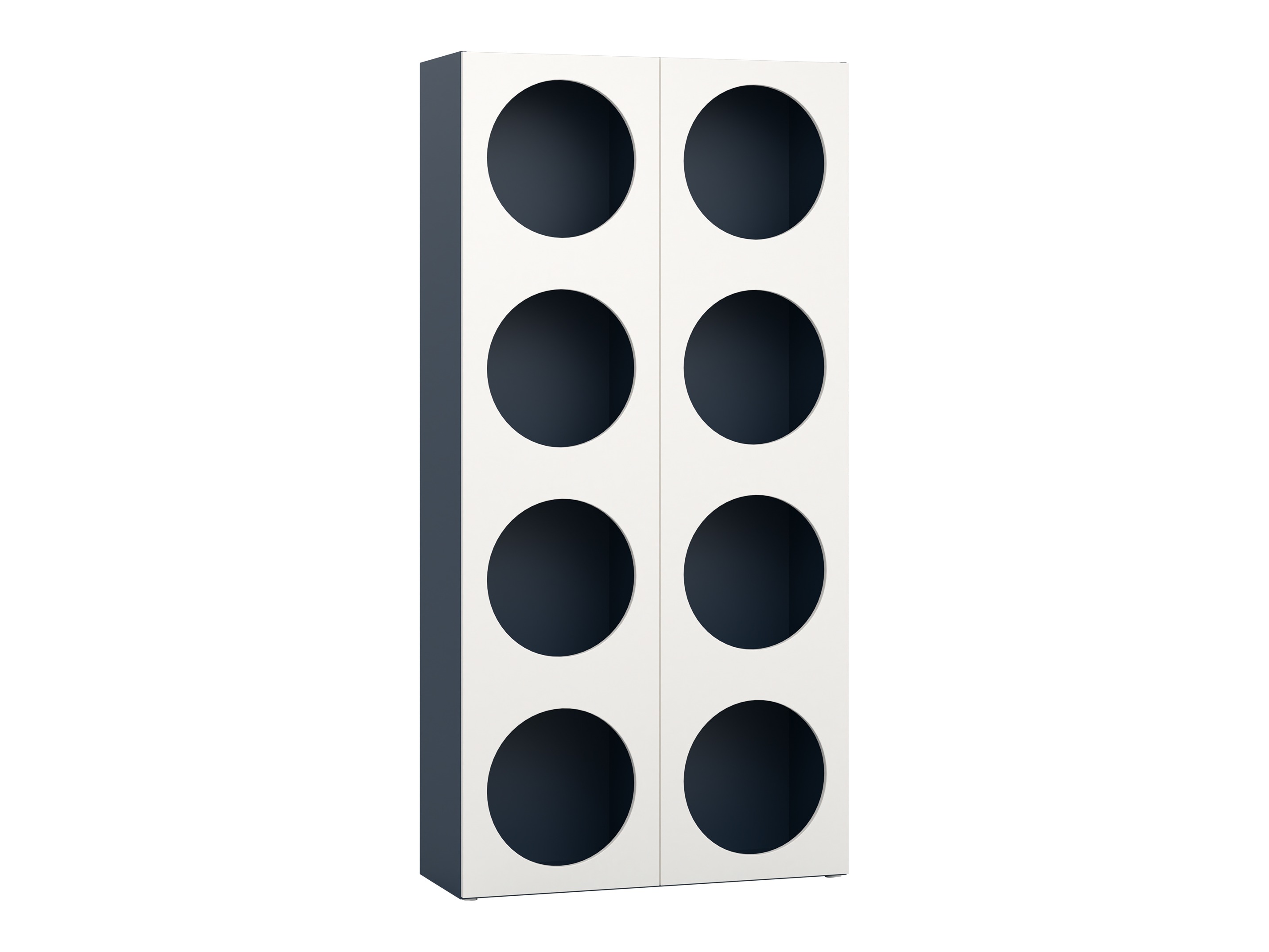 Polica Tornolo 118 (Indigo + Bijela)