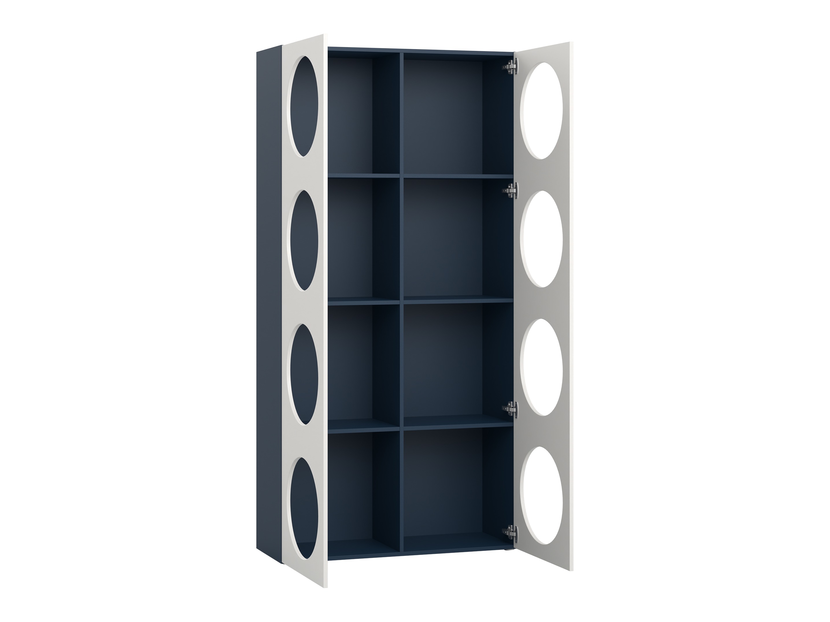 Polica Tornolo 118 (Indigo + Bijela)