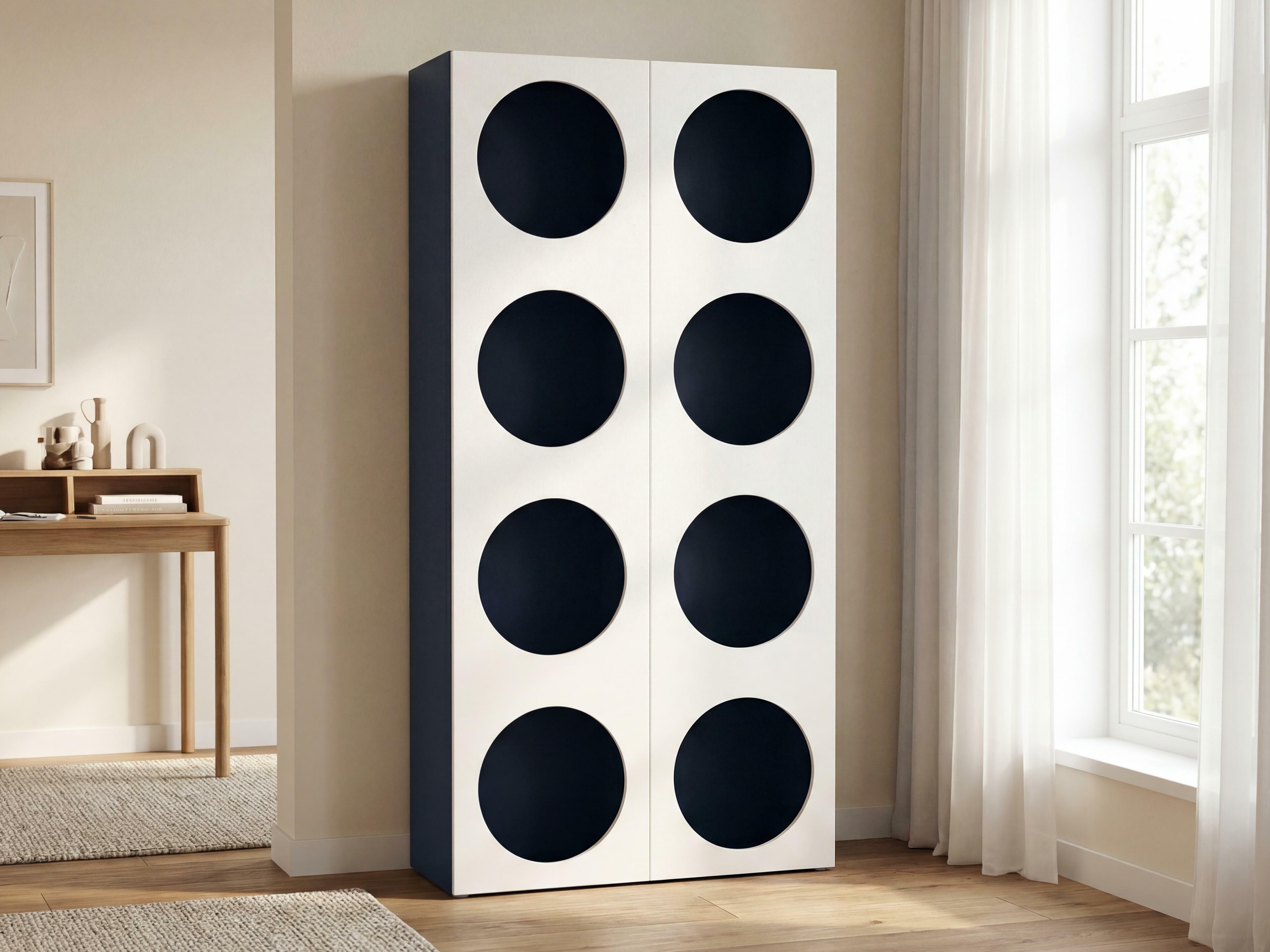Polica Tornolo 118 (Indigo + Bijela)