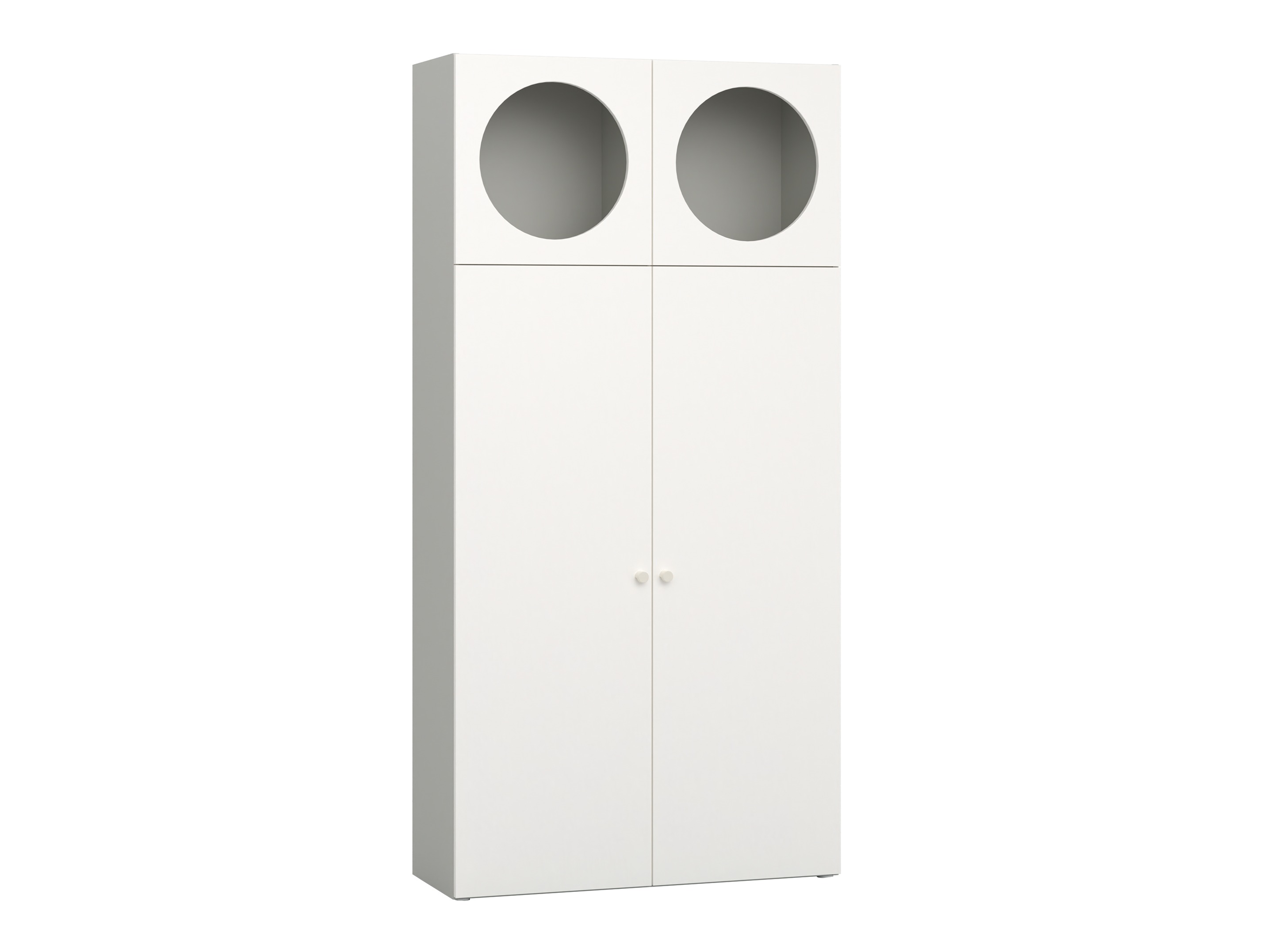 Polica Tornolo 119 (Siva + Bijela)