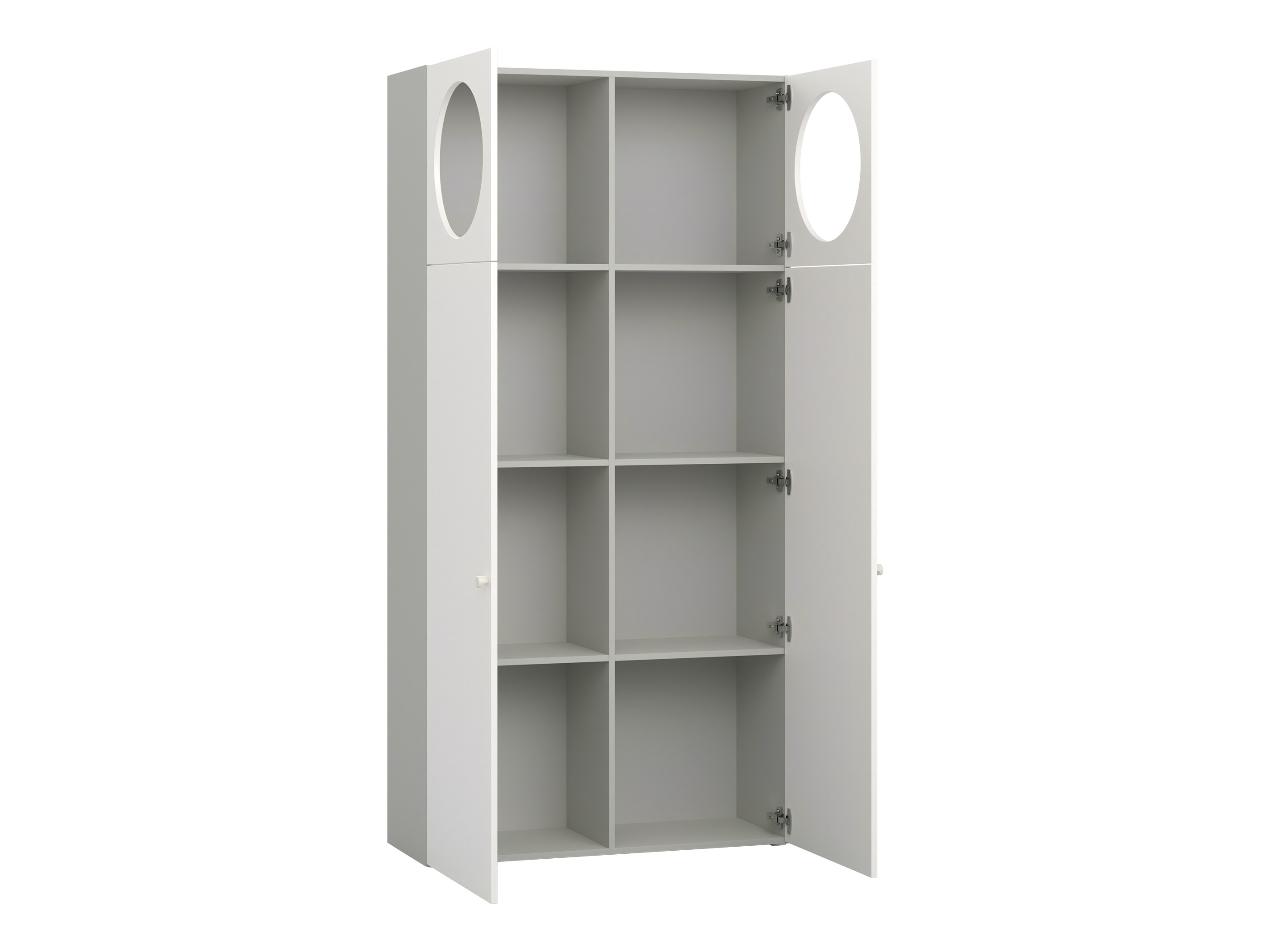 Polica Tornolo 119 (Siva + Bijela)