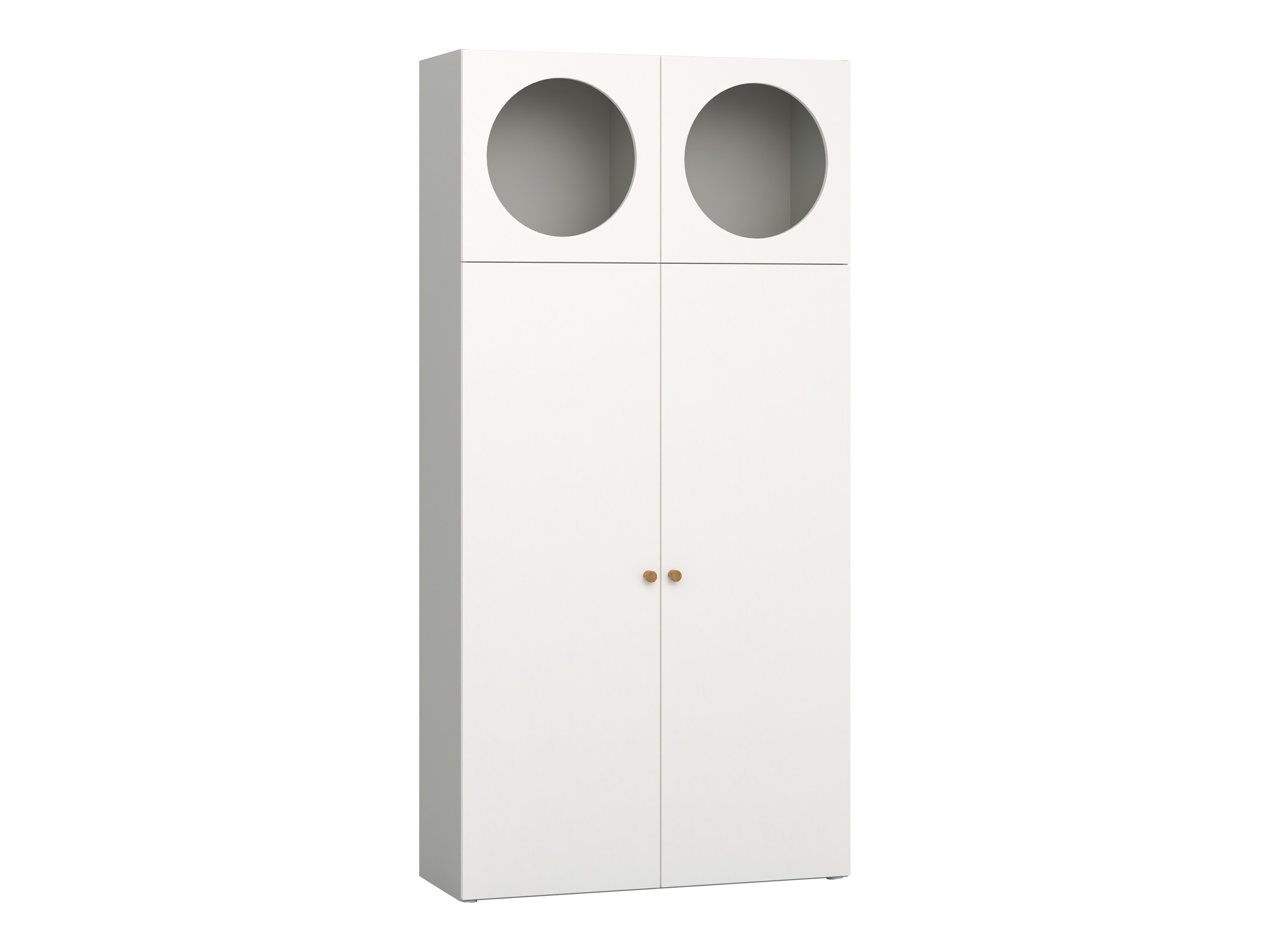 Polica Tornolo 119 (Siva + Bijela)