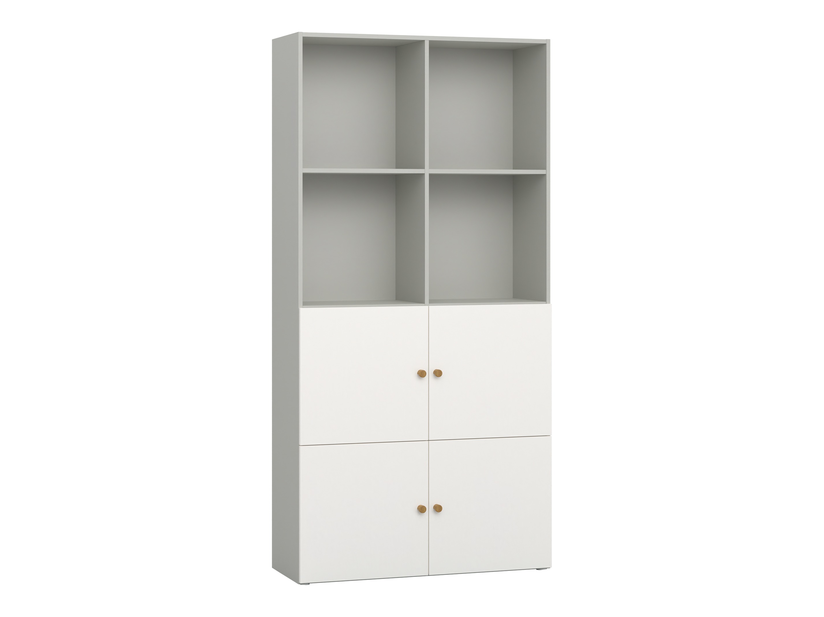 Polica Tornolo 120 (Siva + Bijela)