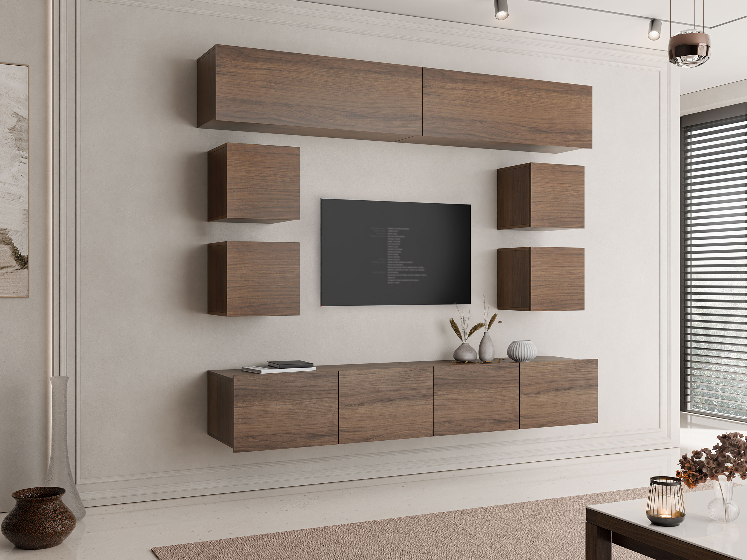 Set za dnevni boravak Remus XVI (Orah)