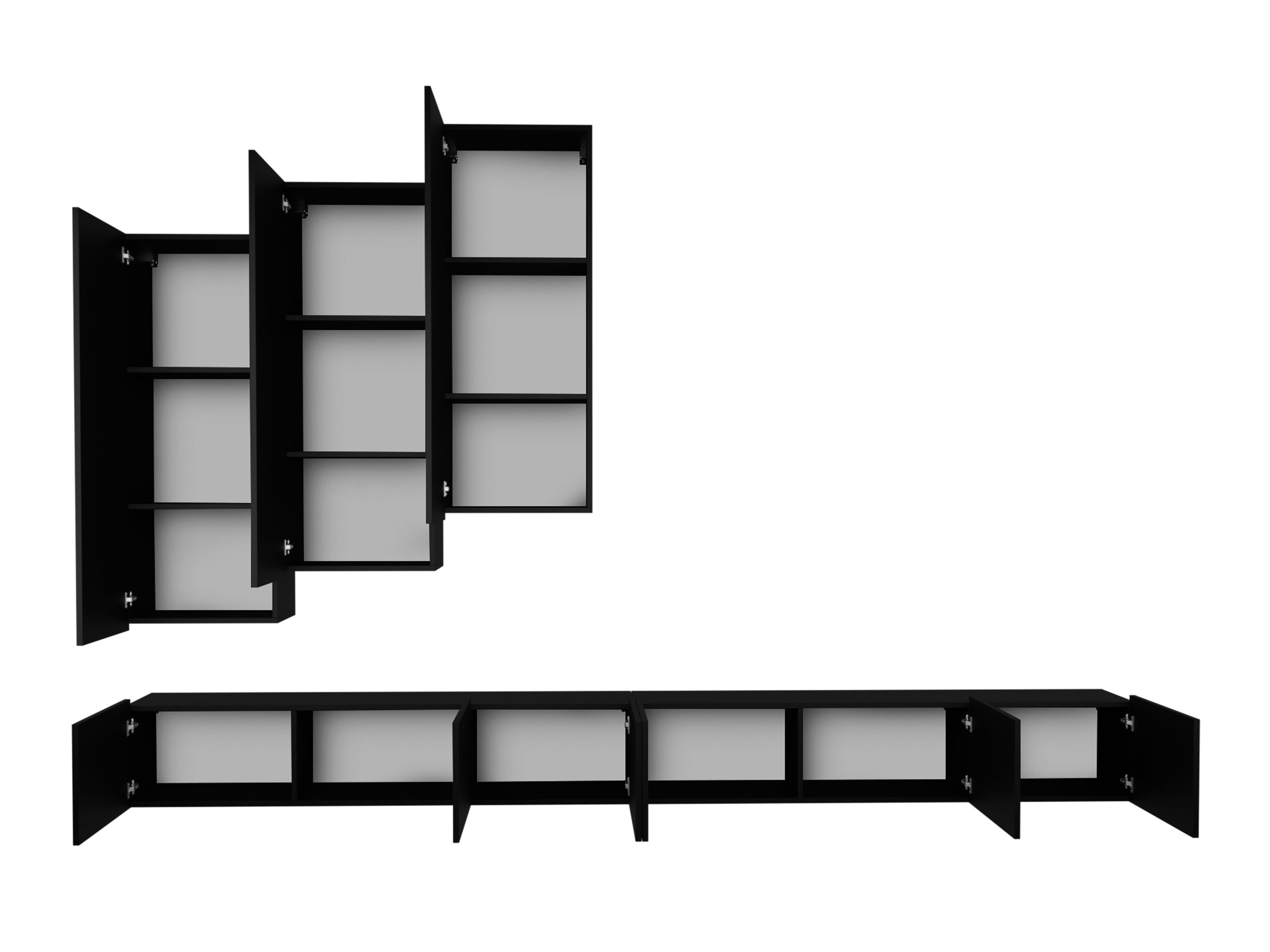 Set za dnevni boravak Tivdalu 131 (Bijela)