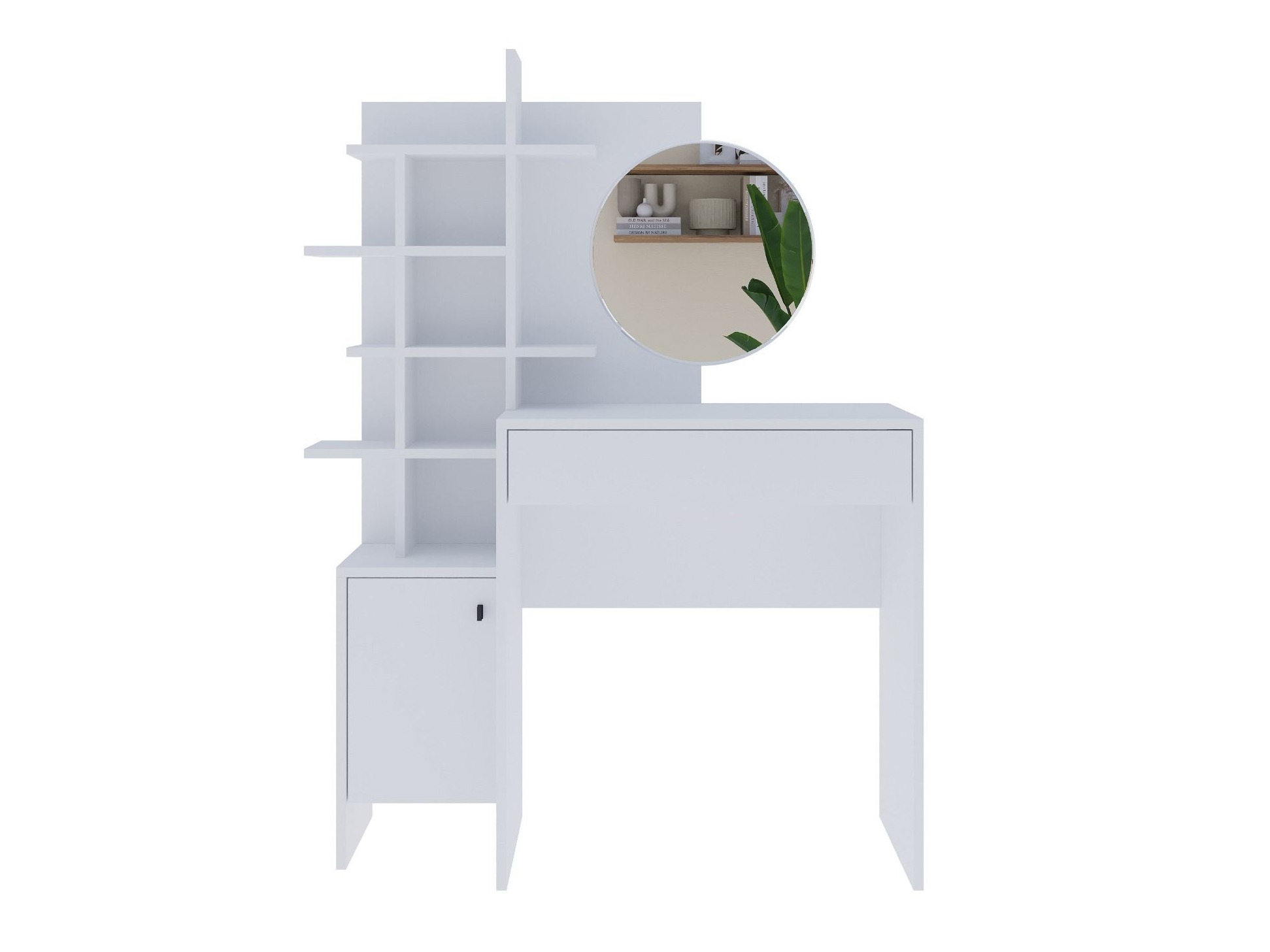 Toaletni stolić Kailua 220 (Bijela)