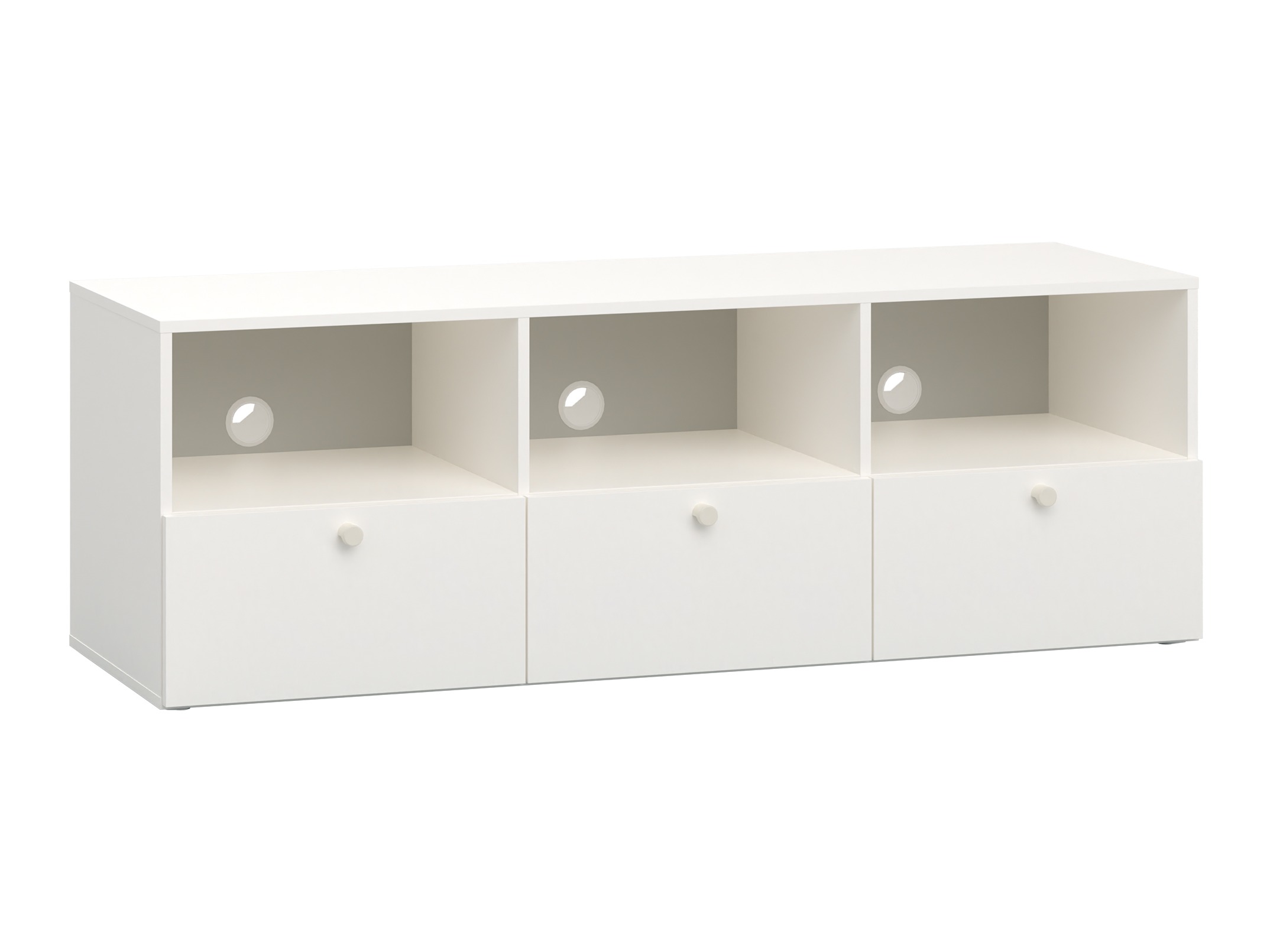 TV stol Tornolo 125 (Bijela + Siva)