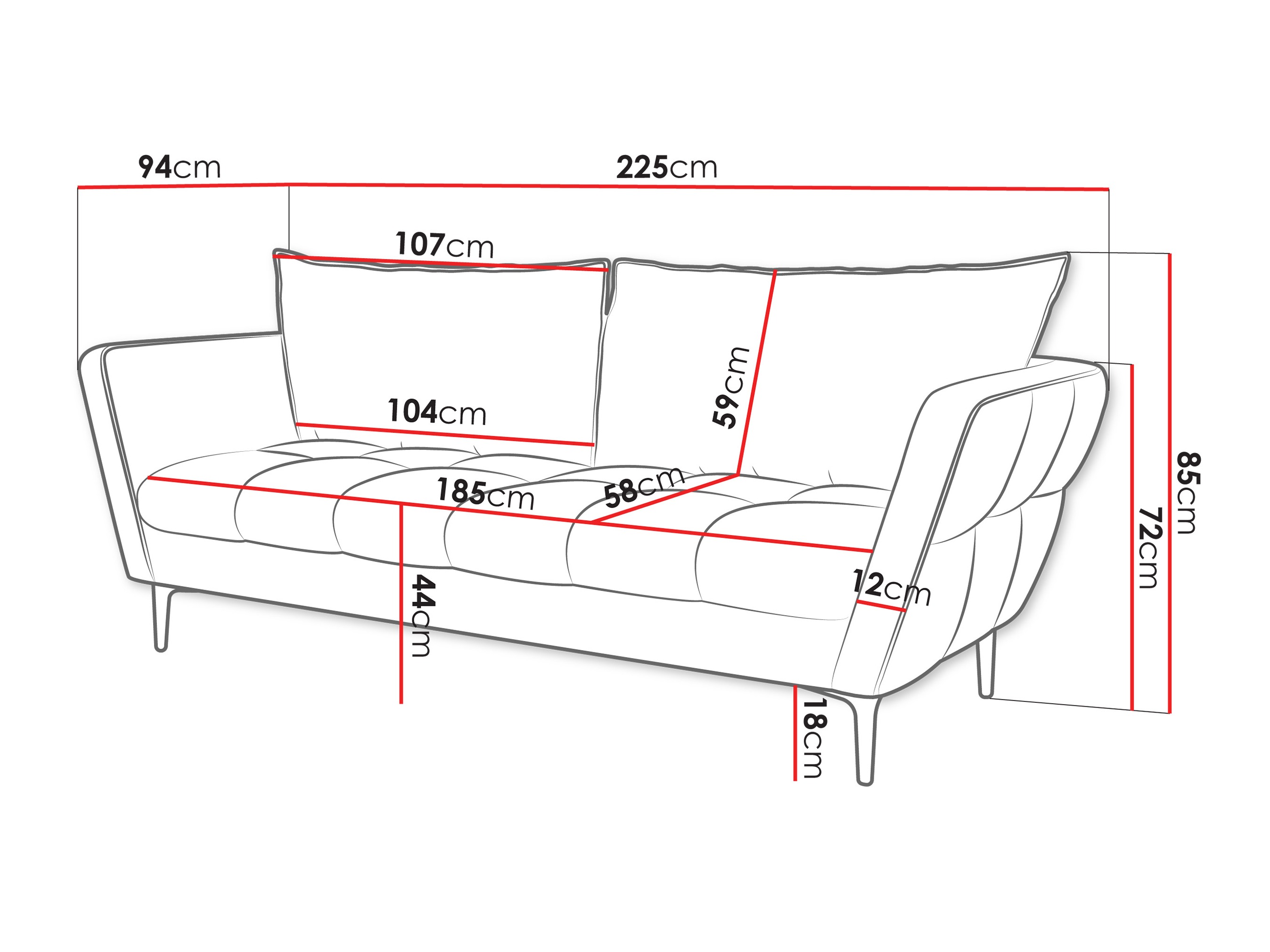 Kauč TrendyNest 127 (Aphrodite 19)