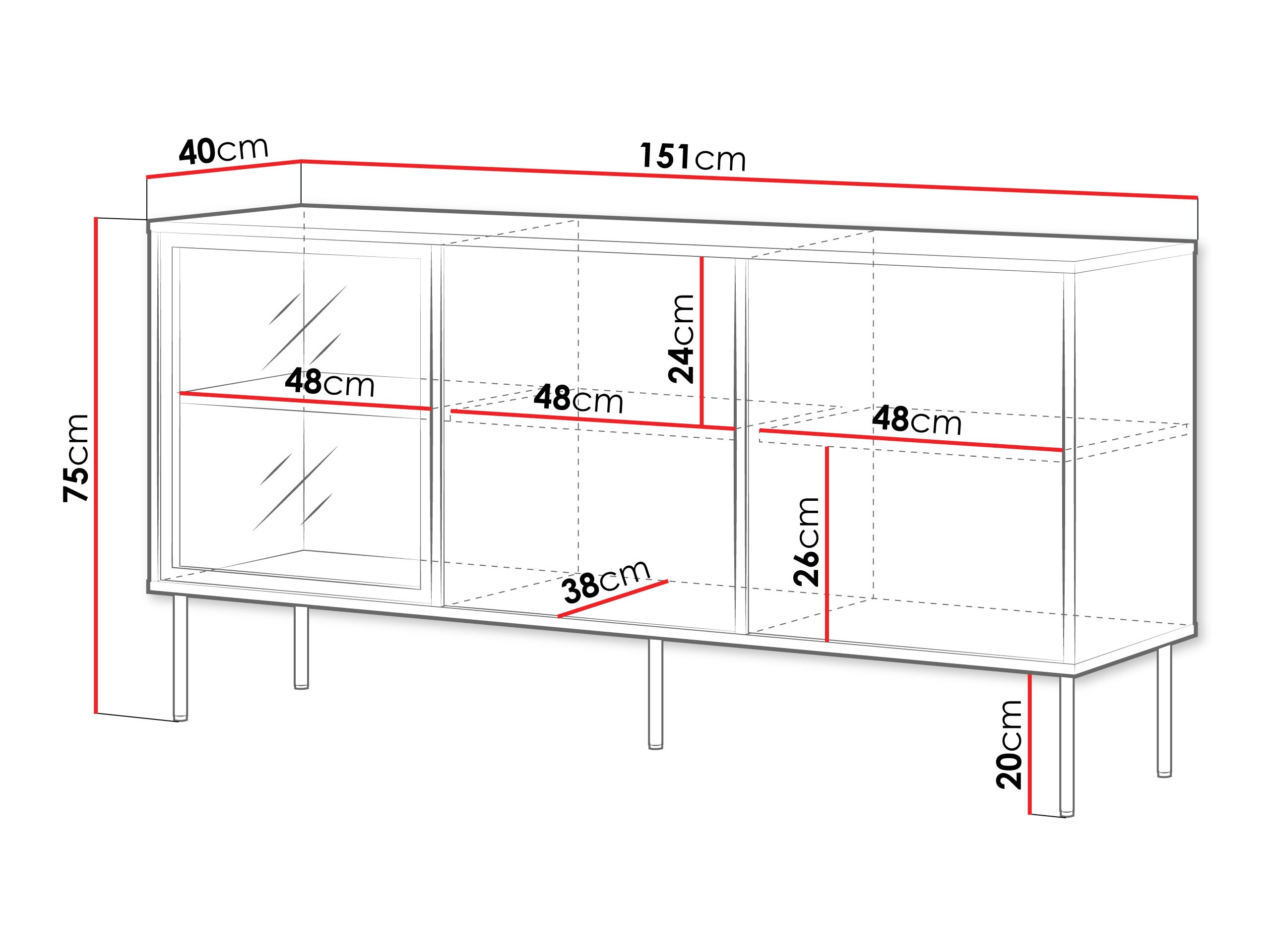 Ormarić Merevai 101 (Kašmir)