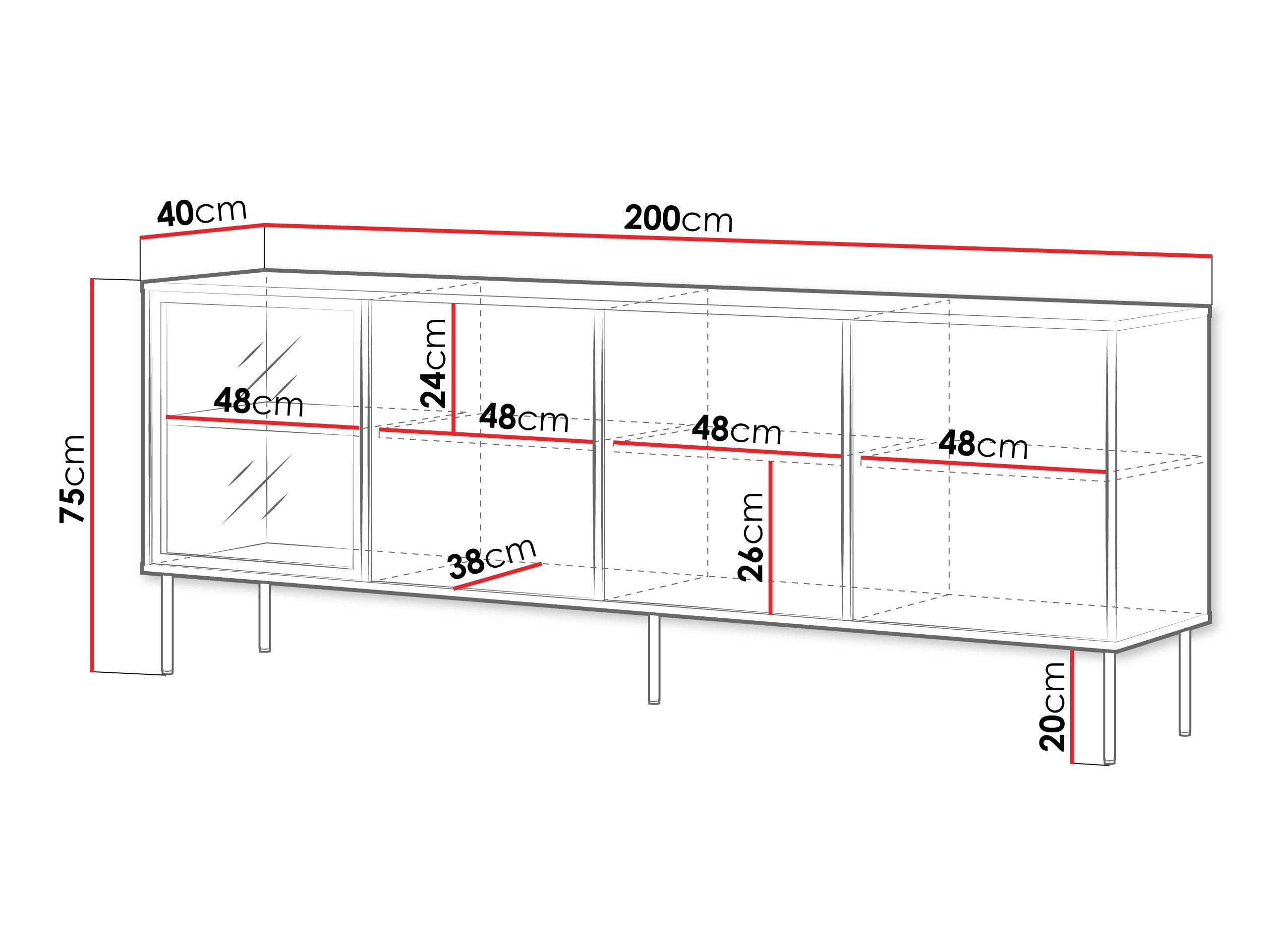 Ormarić Merevai 102 (Kašmir)
