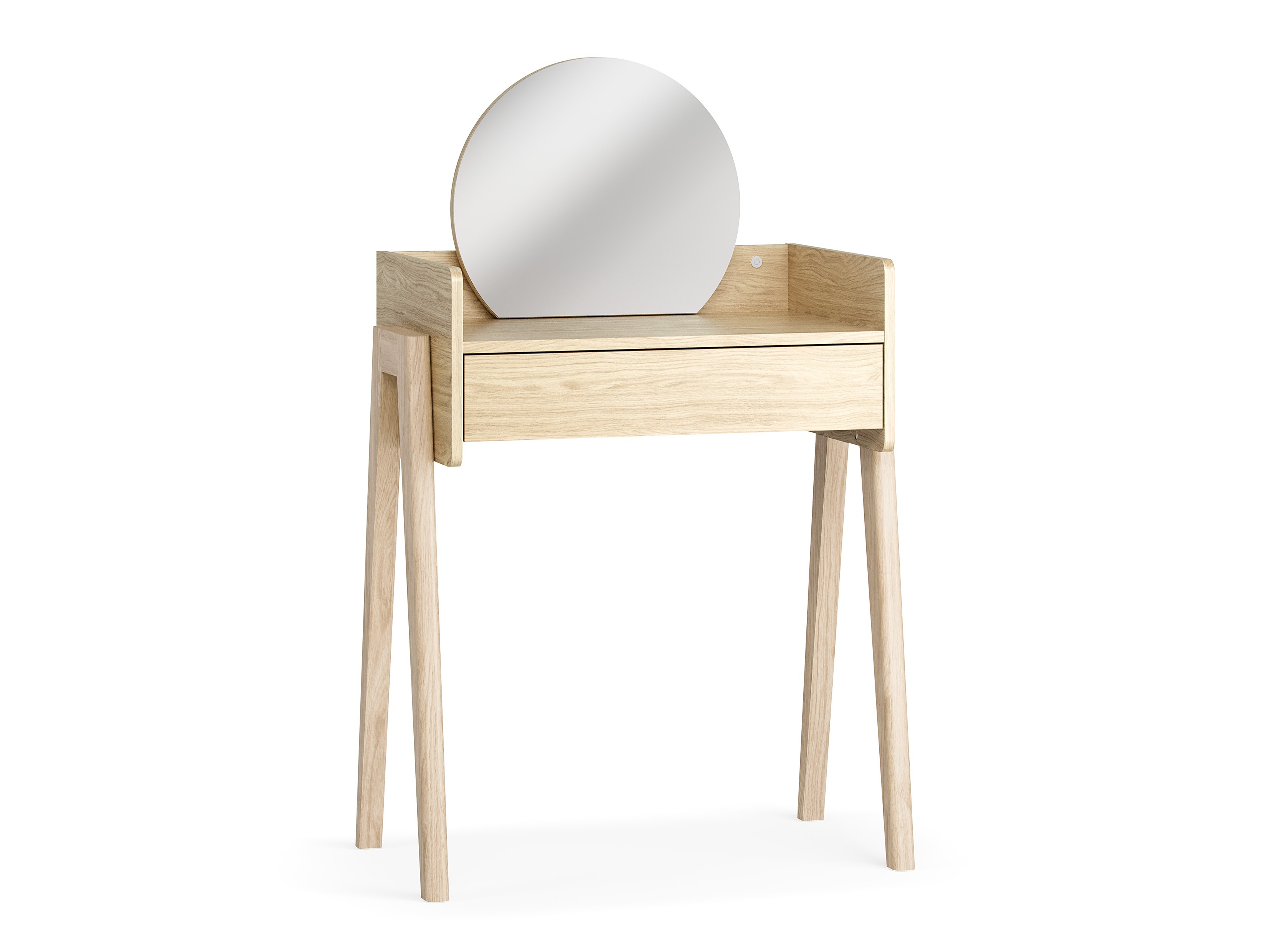 Toaletni stolić Velrome 100 (Hrast + Hrast)