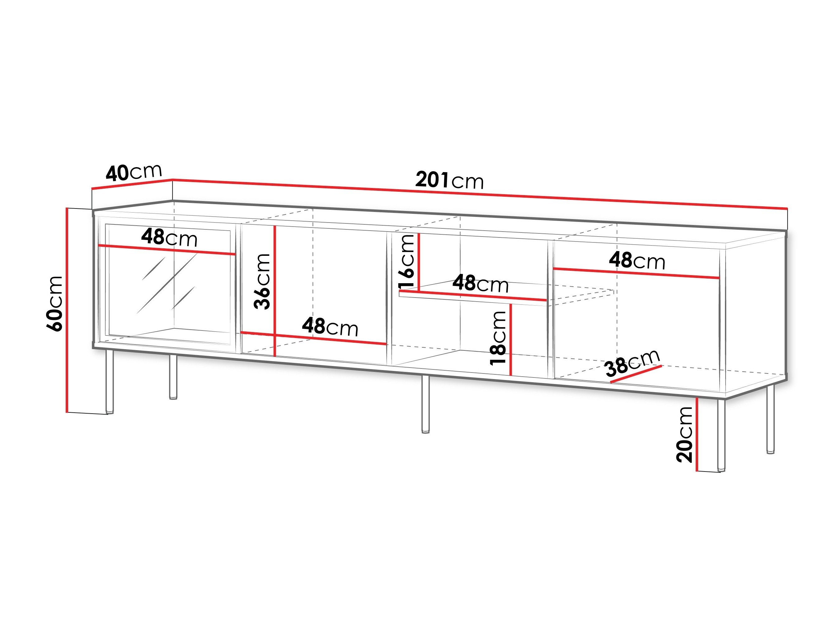 TV stol Merevai 103 (Kašmir)