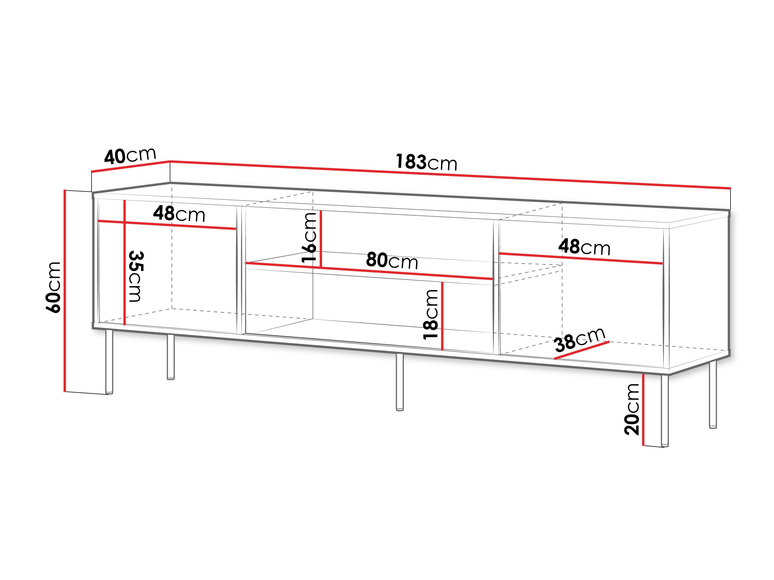 TV stol Merevai 104 (Kašmir)