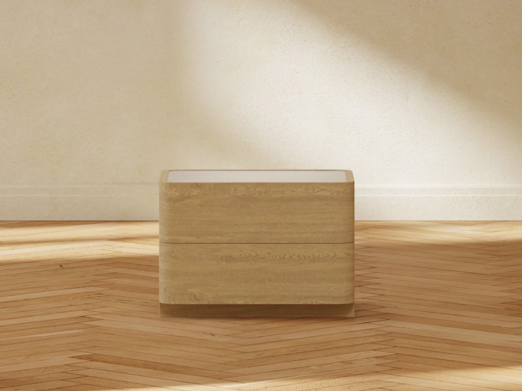 Noćni ormarić Dallas 5197 (Svijetlo drvo)