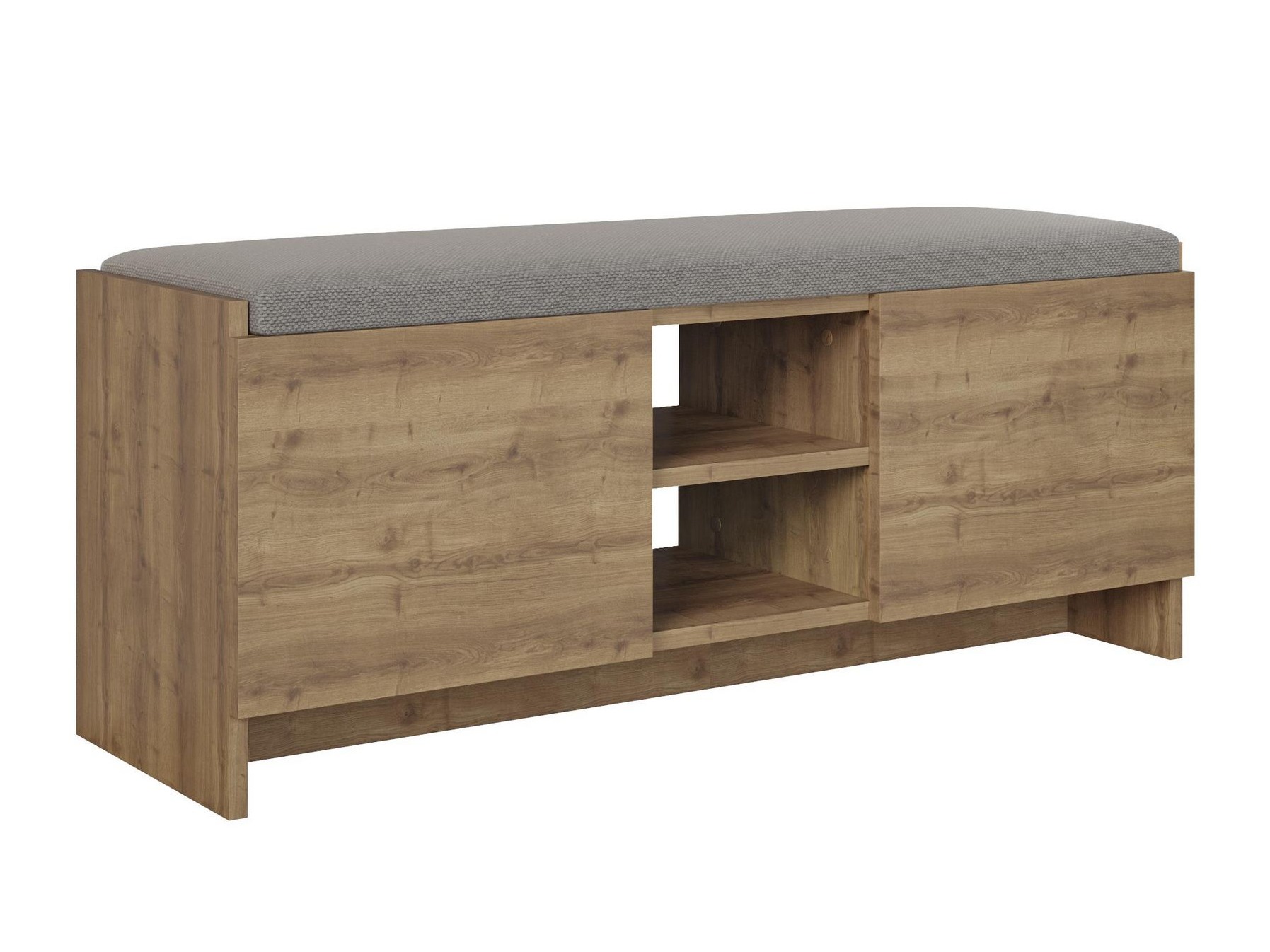 Polica za cipele Kailua 1047 (Tamni hrast)