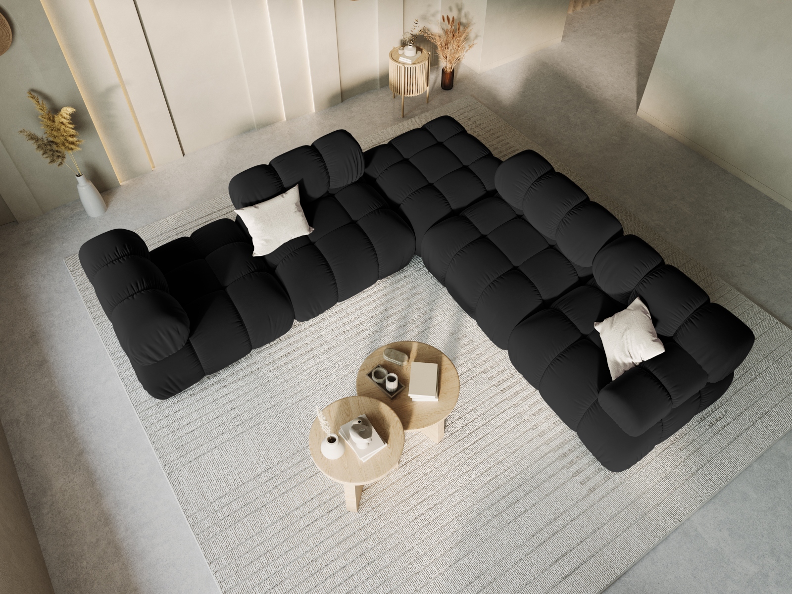 Modularne sjedeće garniture Caltenu 104 (Bluvel 19)