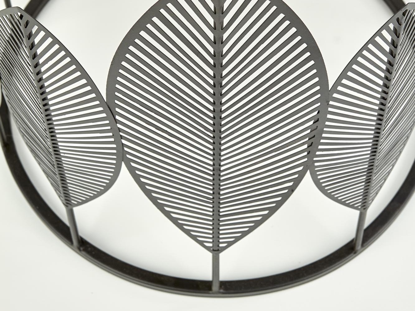 Set pomoćnih stolića Houston 974 (Crna + Svijetlo drvo)