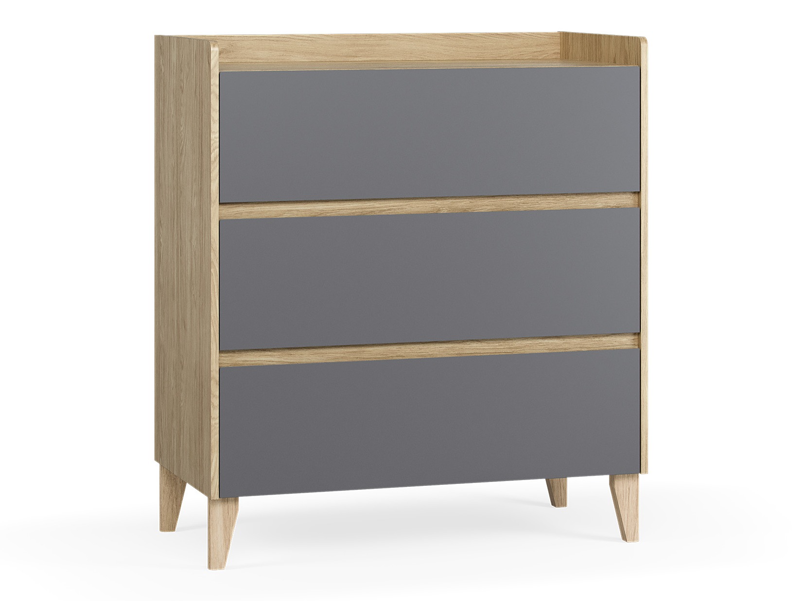 Komoda Velrome 105 (Hrast + Grafit)