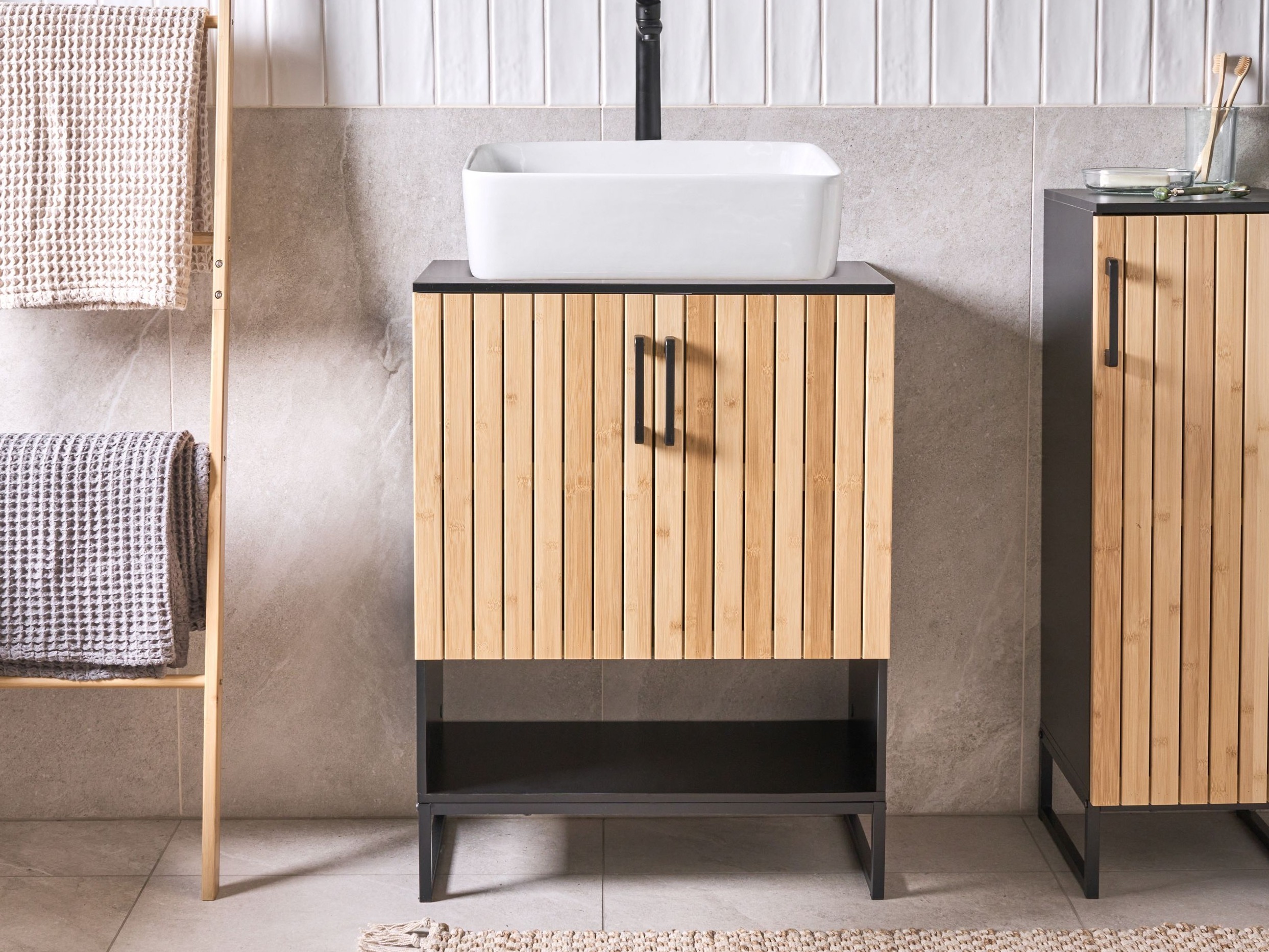 Samostojeći kupaonski ormarić za umivaonik SC9948